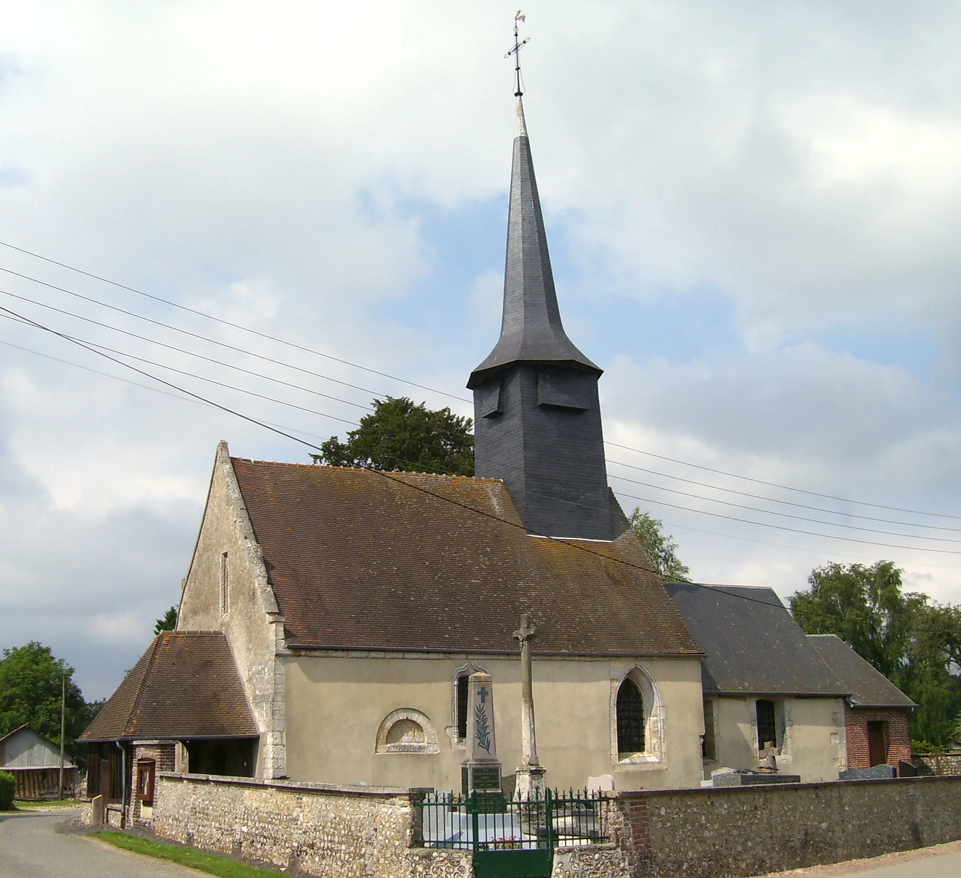 Ballastiere de Fontaine la Soret à Nassandres sur Risle — À 1,9 km du lac