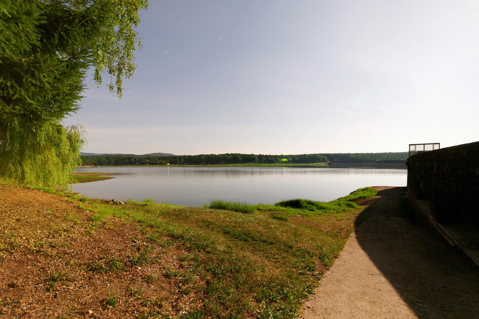Bassin de Champagney à Champagney — Sur le lac