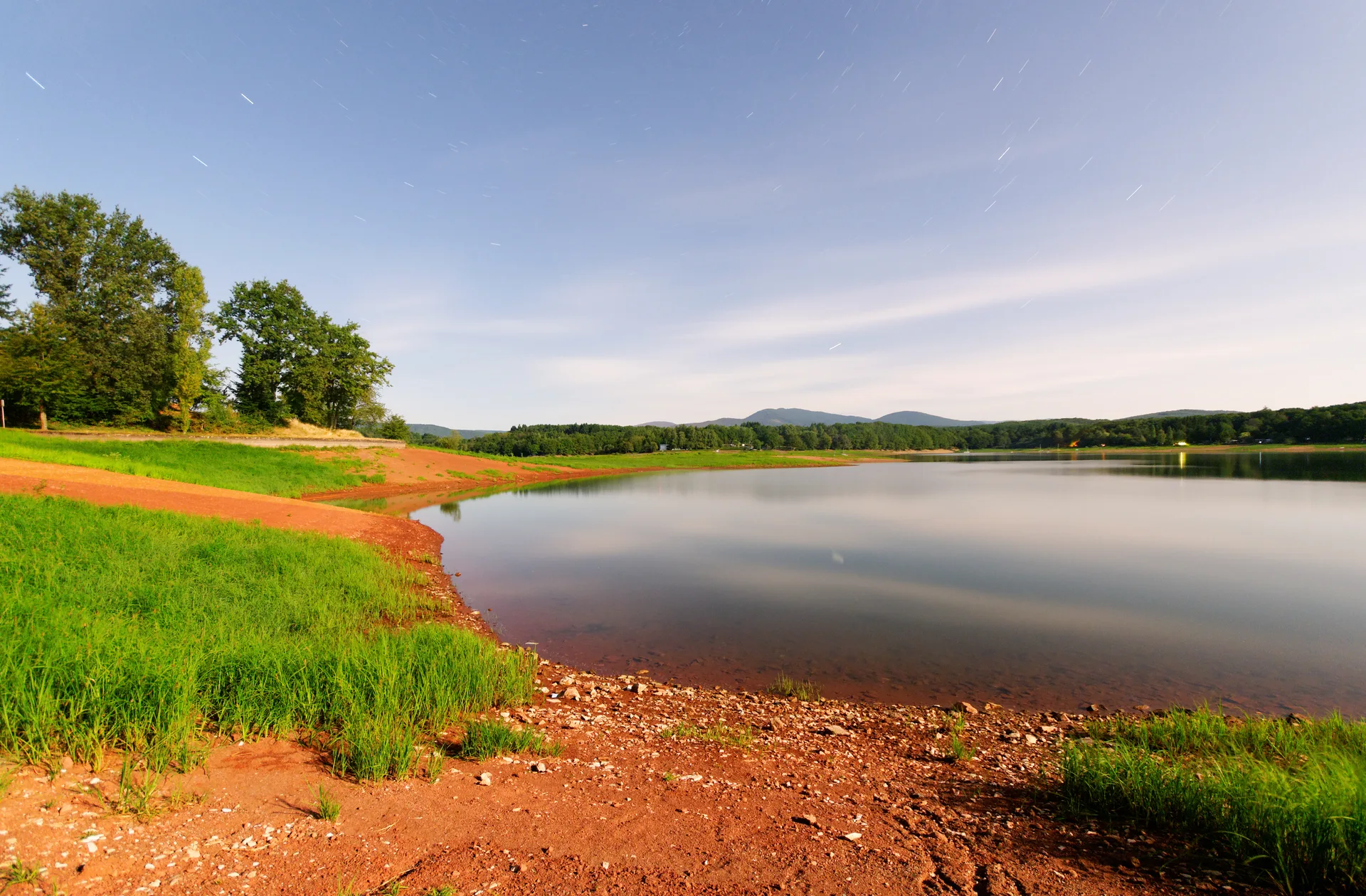 Bassin de Champagney à Champagney — Sur le lac