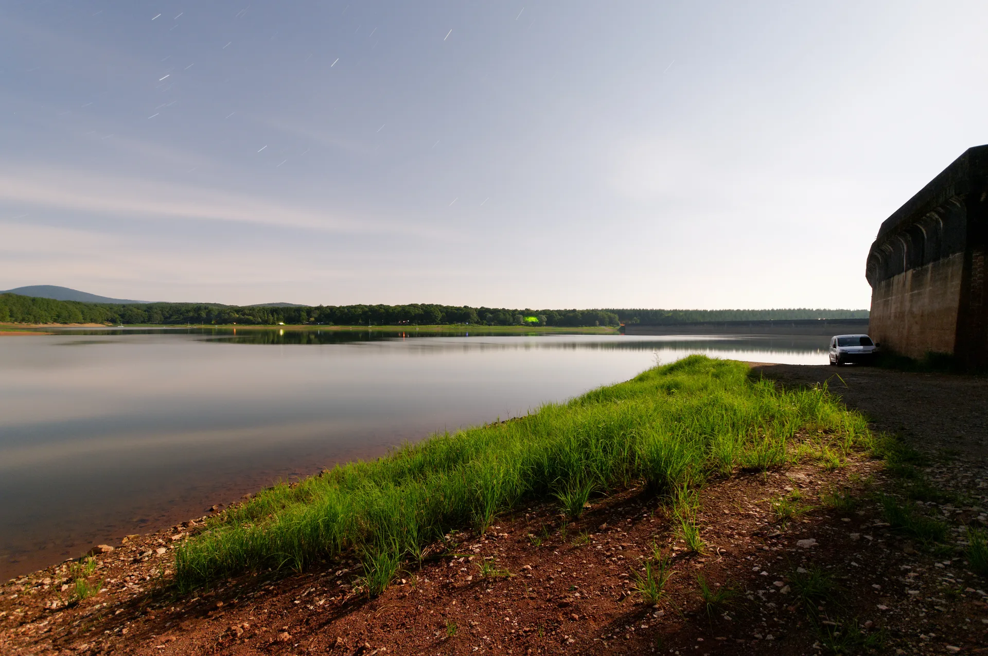 Bassin de Champagney à Champagney — Sur le lac