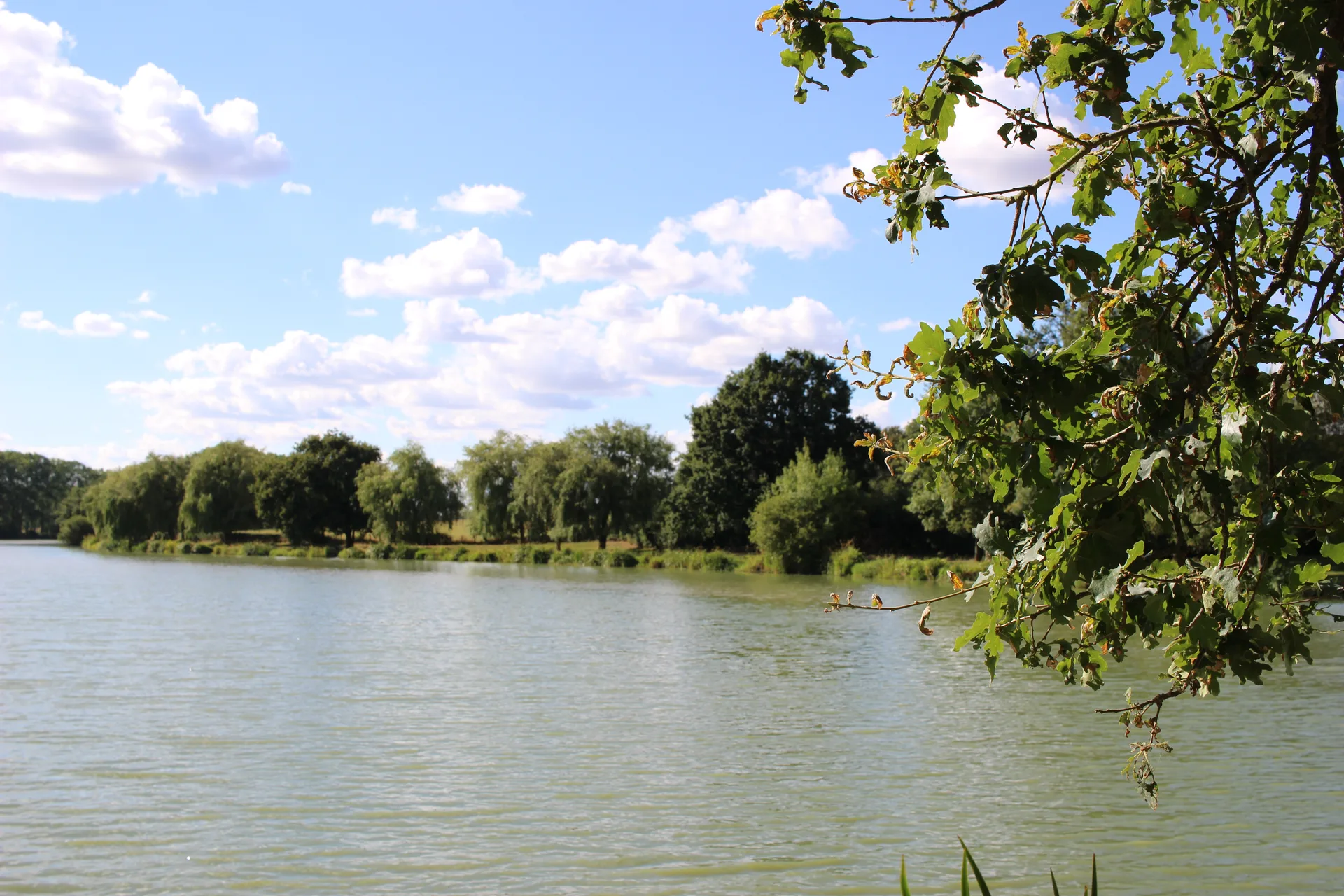 Etang d'Autreche à Autrèche — Sur le lac