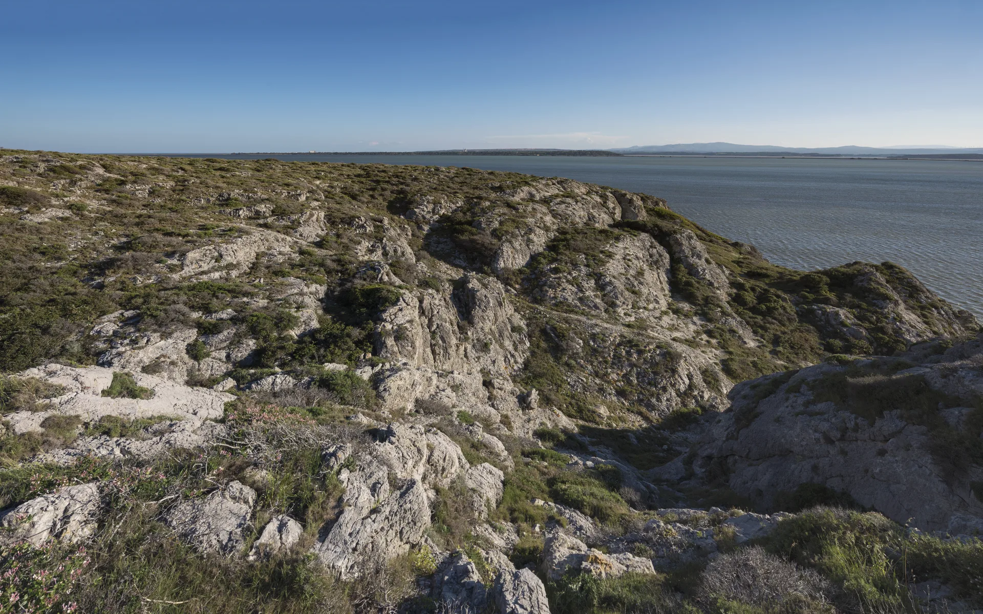 Étang de Bages-Sigean à Gruissan — À 1,2 km du lac
