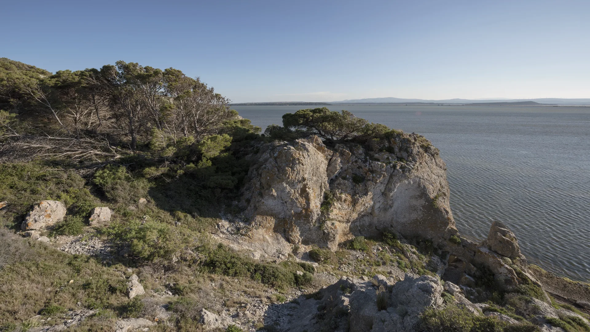 Étang de Bages-Sigean à Gruissan — À 1,3 km du lac