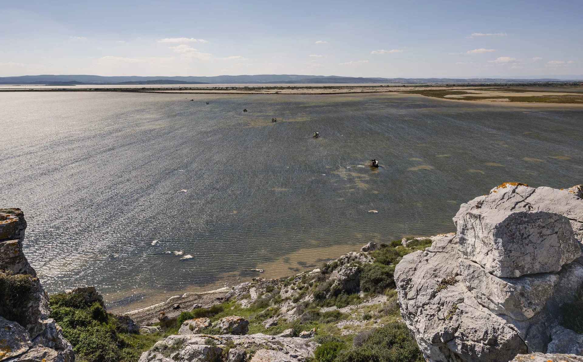 Étang de Bages-Sigean à Gruissan — À 1,4 km du lac