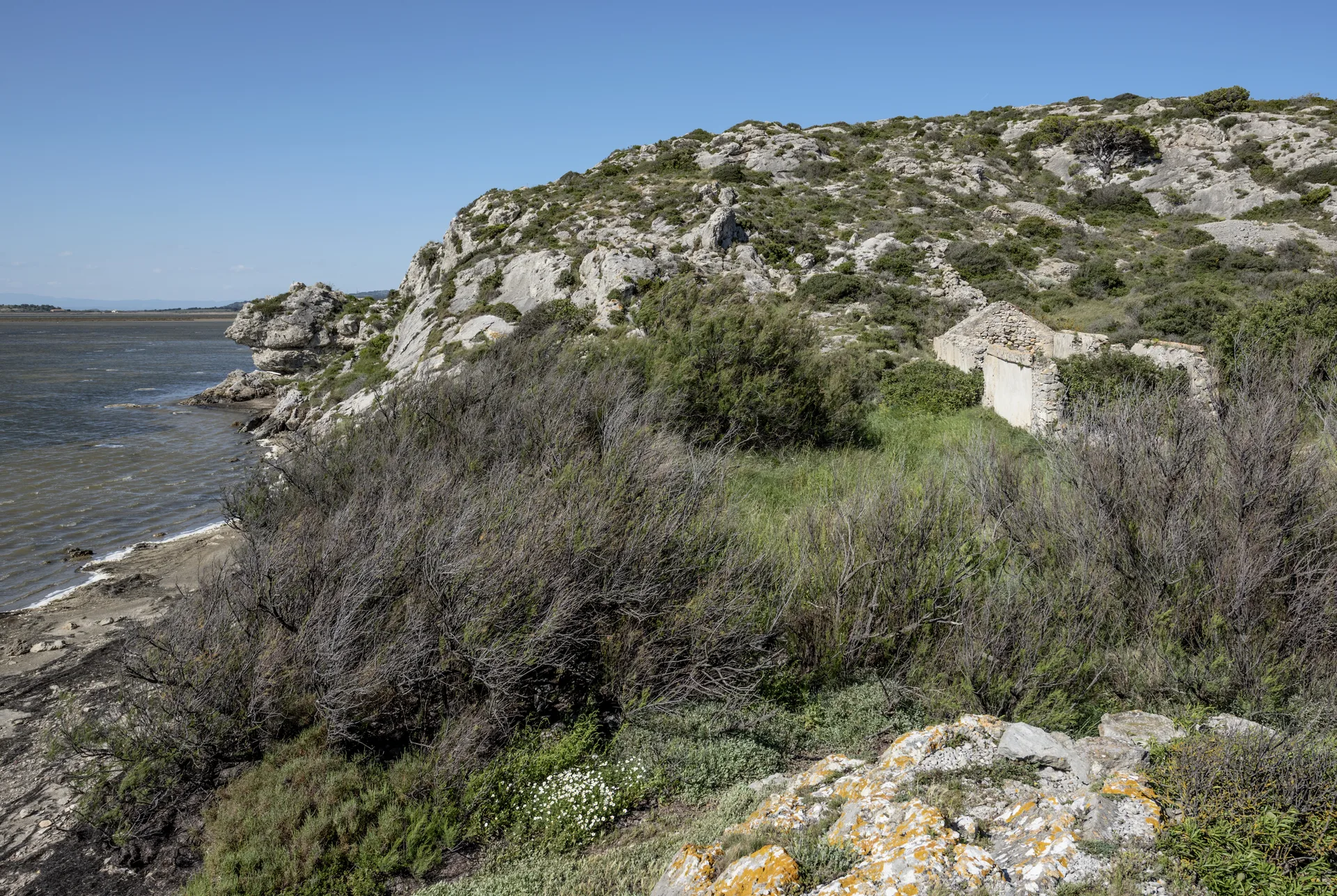 Étang de Bages-Sigean à Gruissan — À 1,4 km du lac