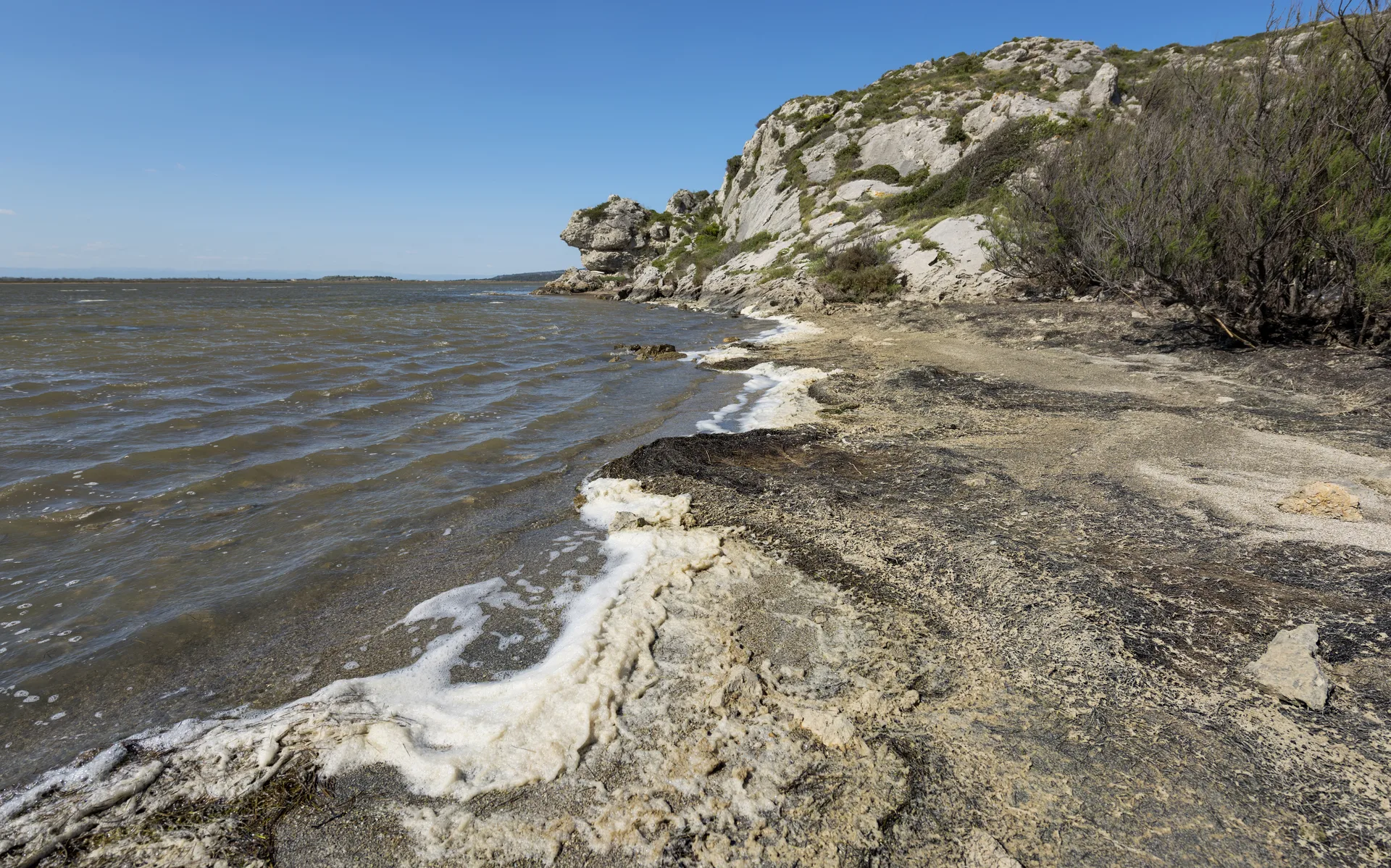 Étang de Bages-Sigean à Gruissan — À 1,4 km du lac