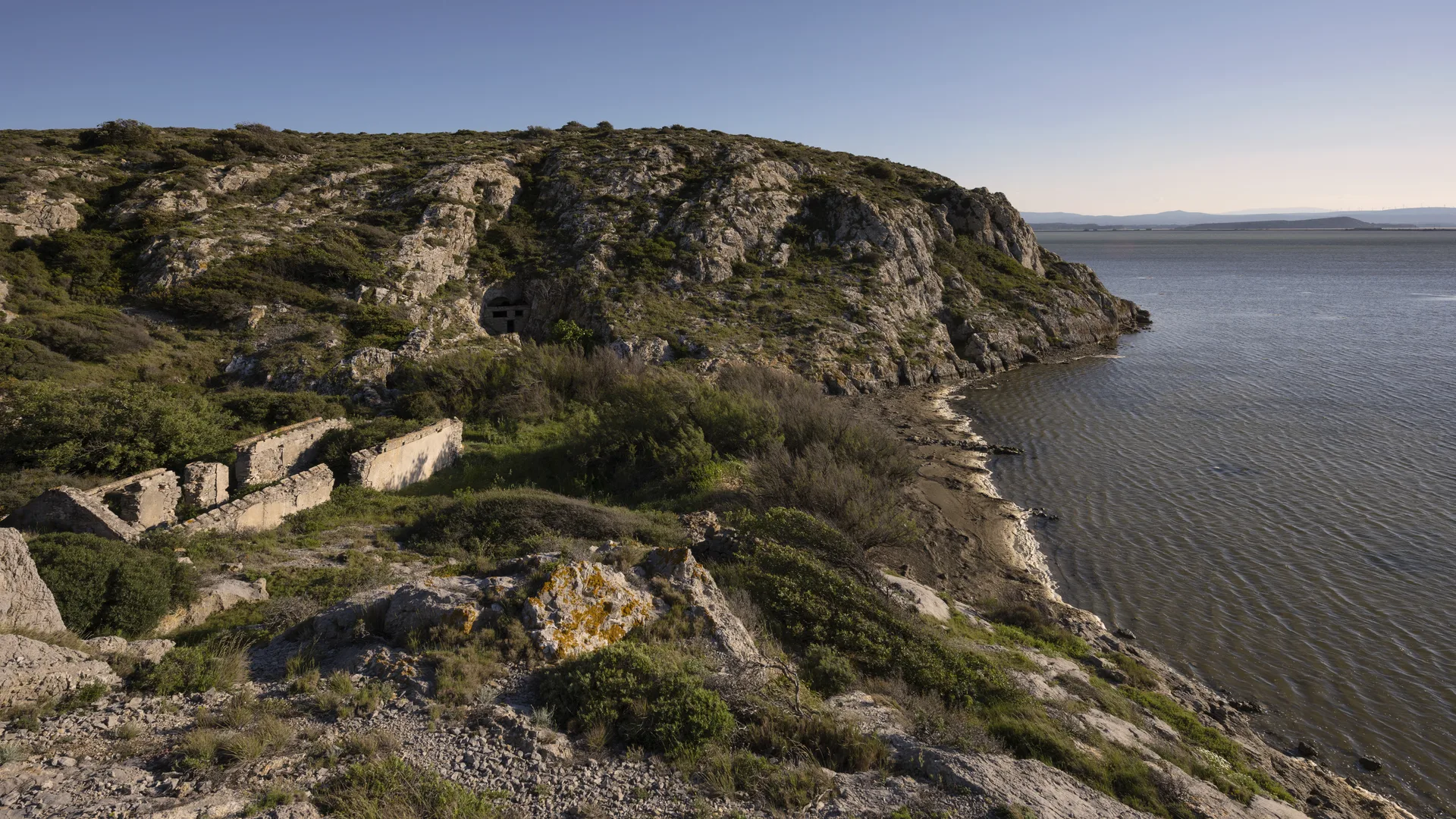 Étang de Bages-Sigean à Gruissan — À 1,4 km du lac