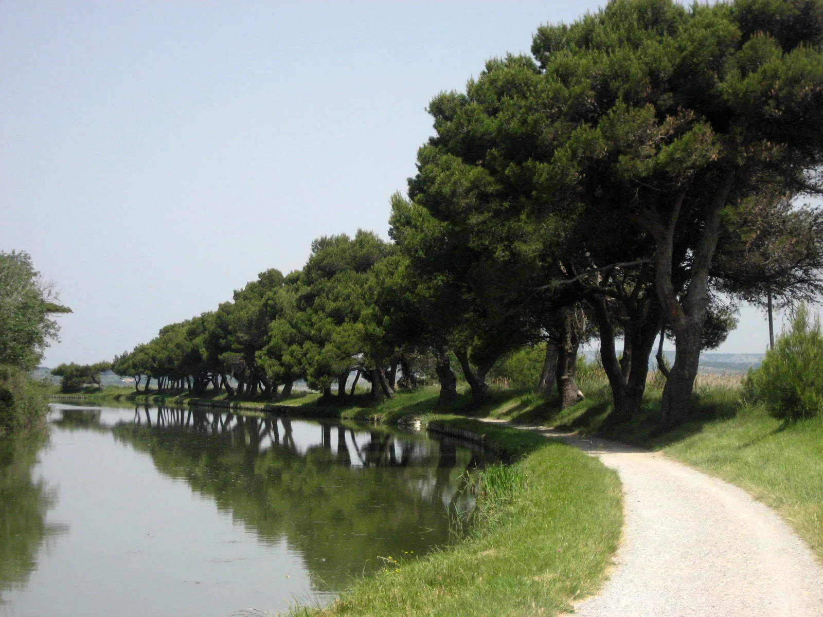 Étang de Bages-Sigean à Gruissan — À 2,5 km du lac