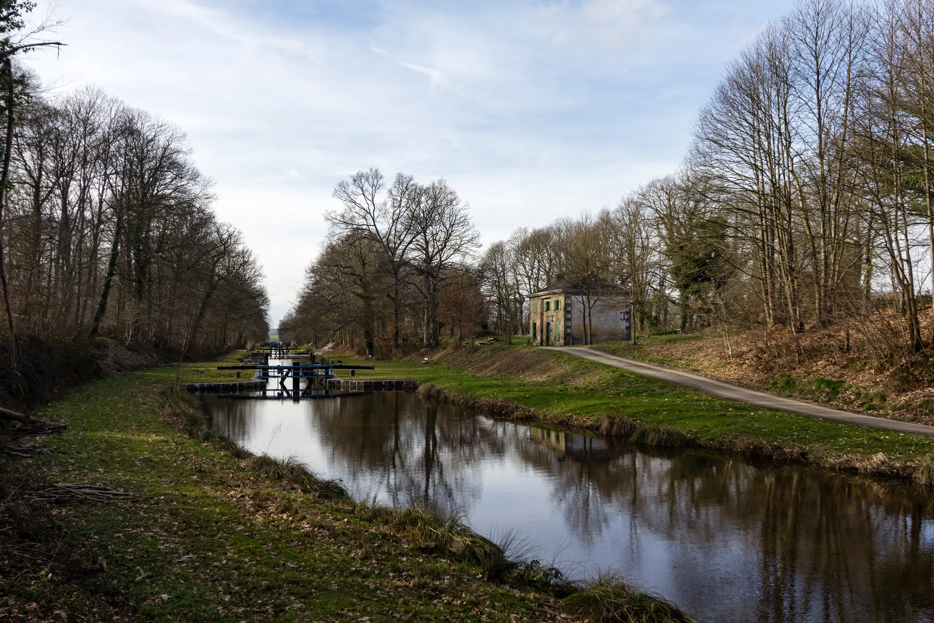 Etang de Bazouges à Hédé-Bazouges — À 1,2 km du lac