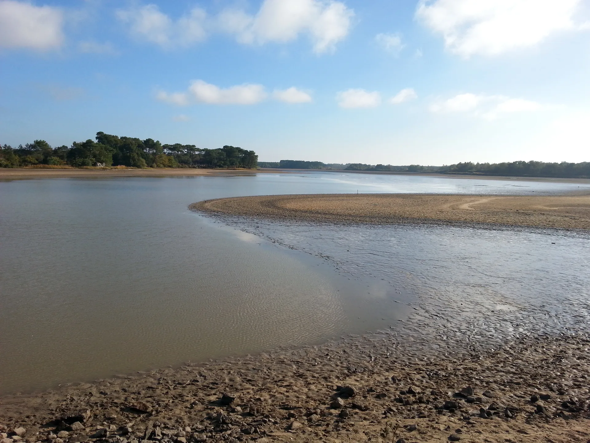 Etang de Bellebouche à Mézières-en-Brenne — Sur le lac