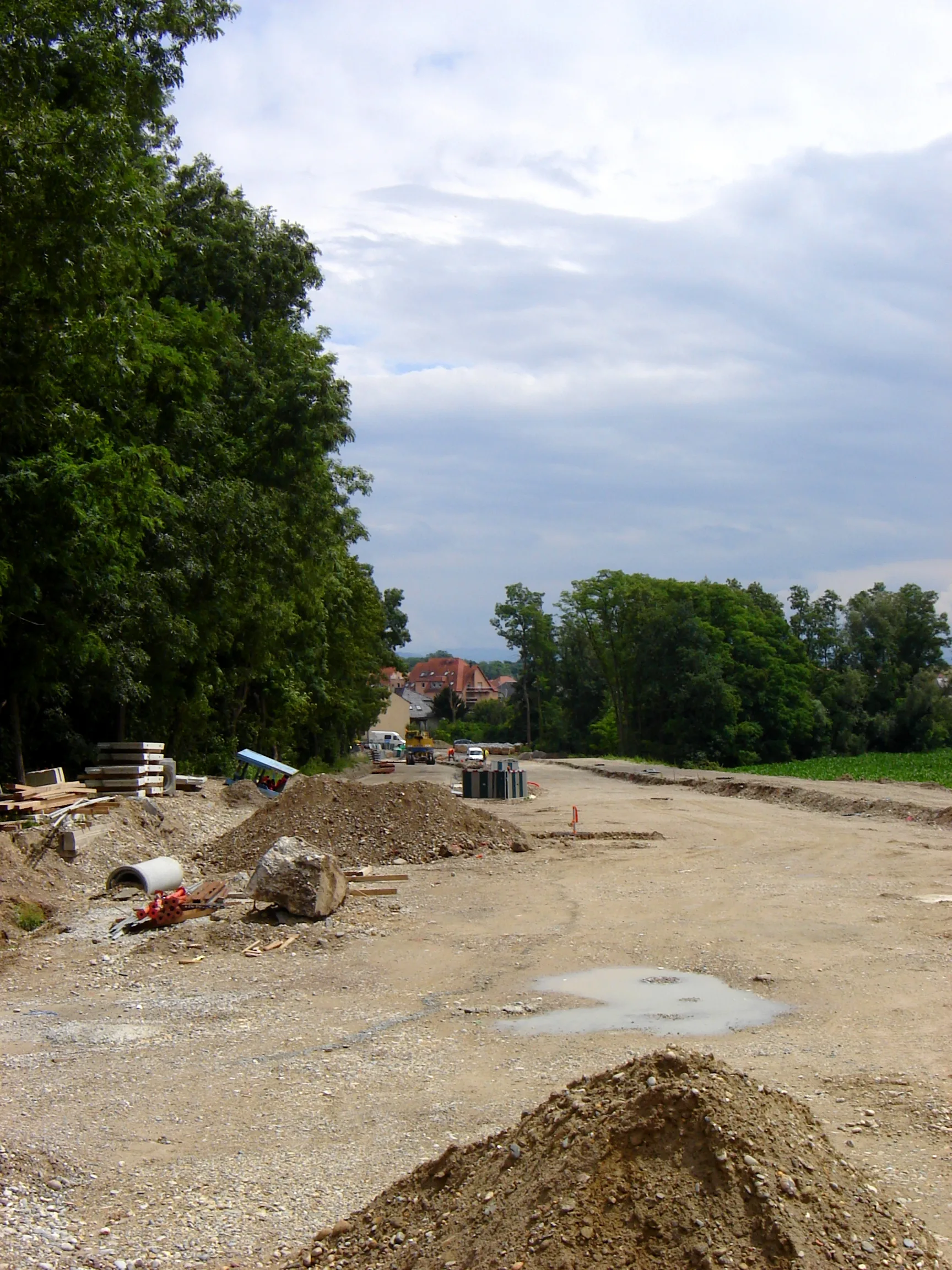 Etang de Borie à Ostwald — Sur le lac