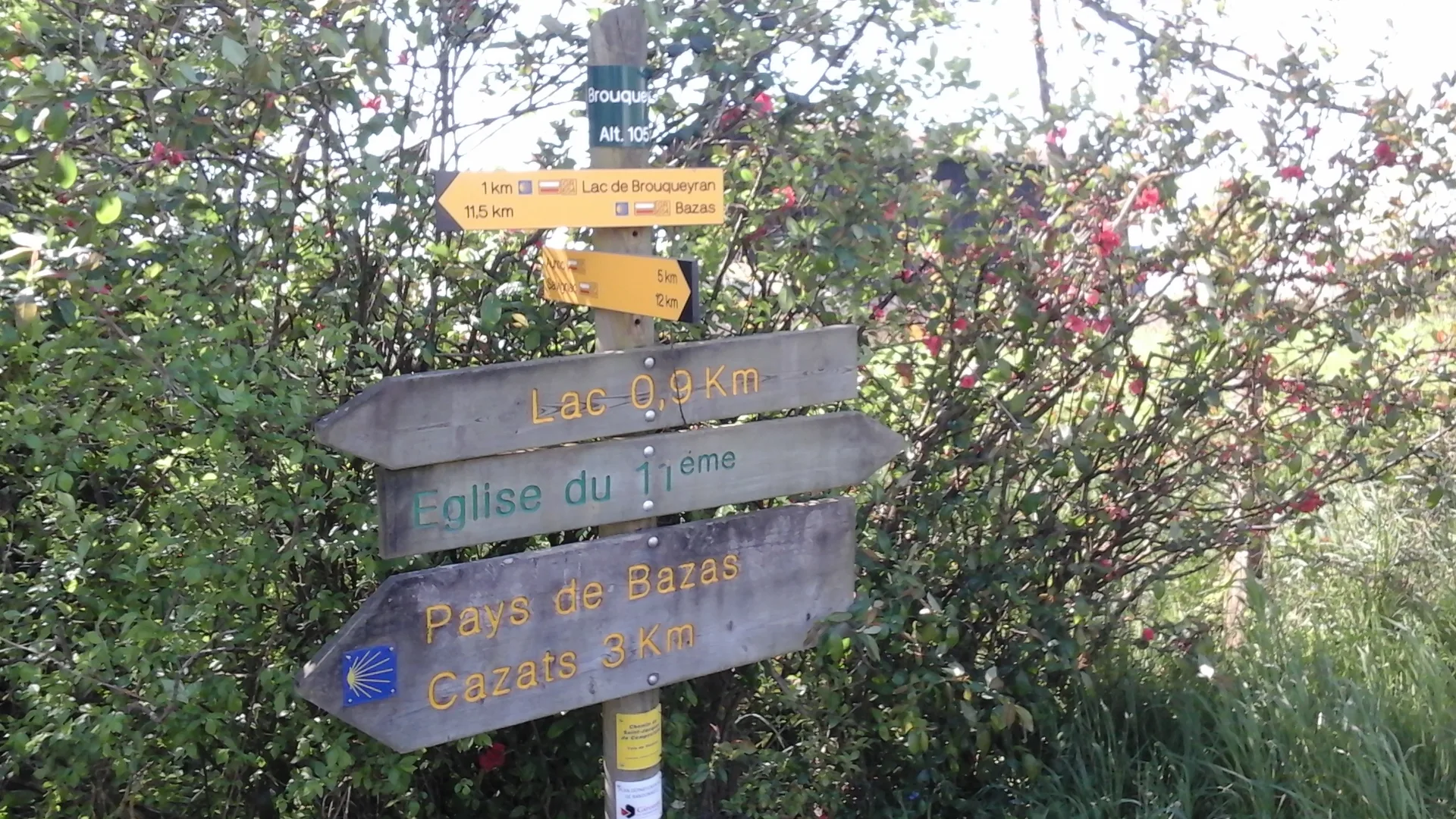 Etang de Brouqueyran à Brouqueyran — À 874 m du lac