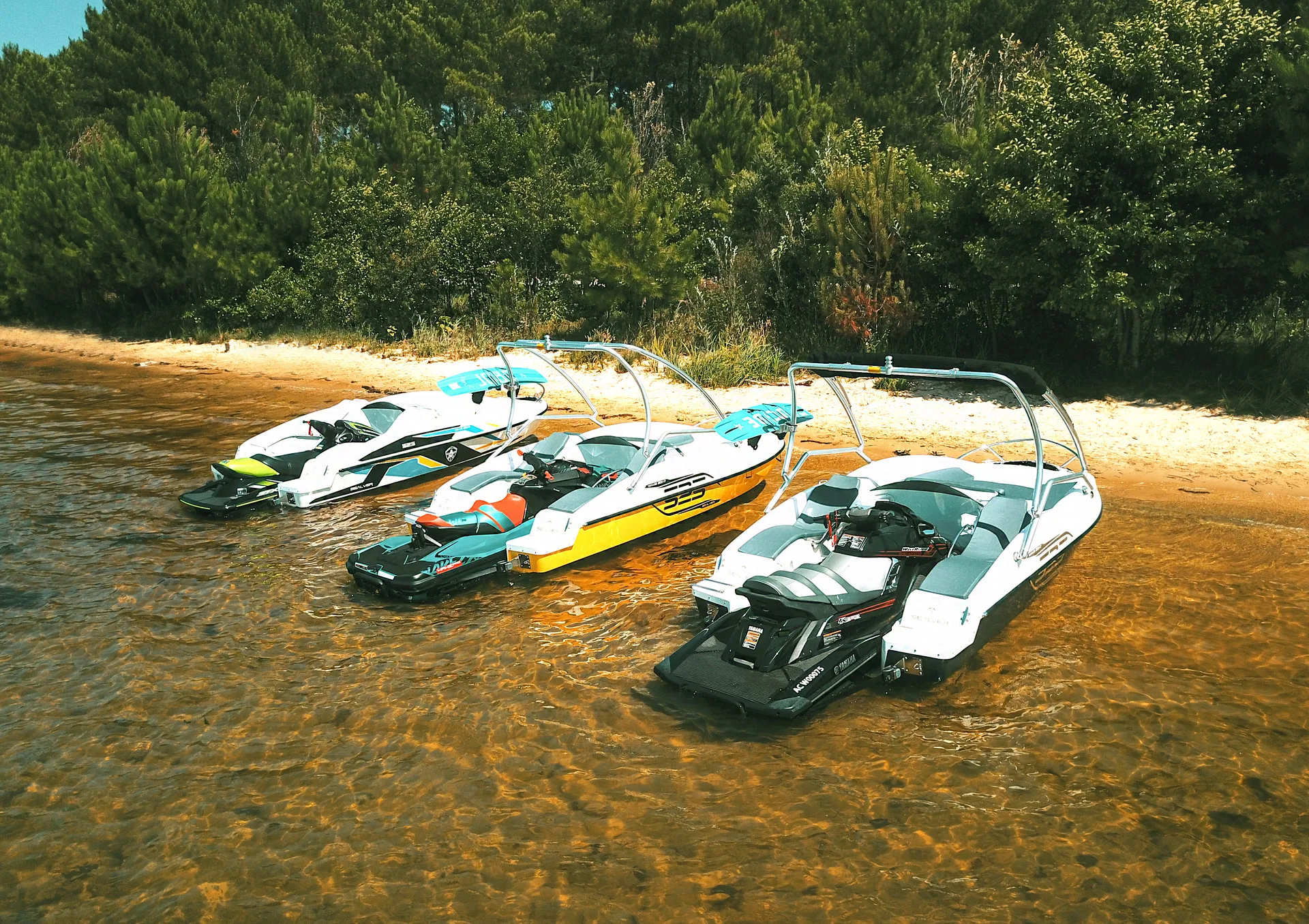 Etang de Cazaux et de Sanguinet 02 à Sanguinet — À 417 m du lac