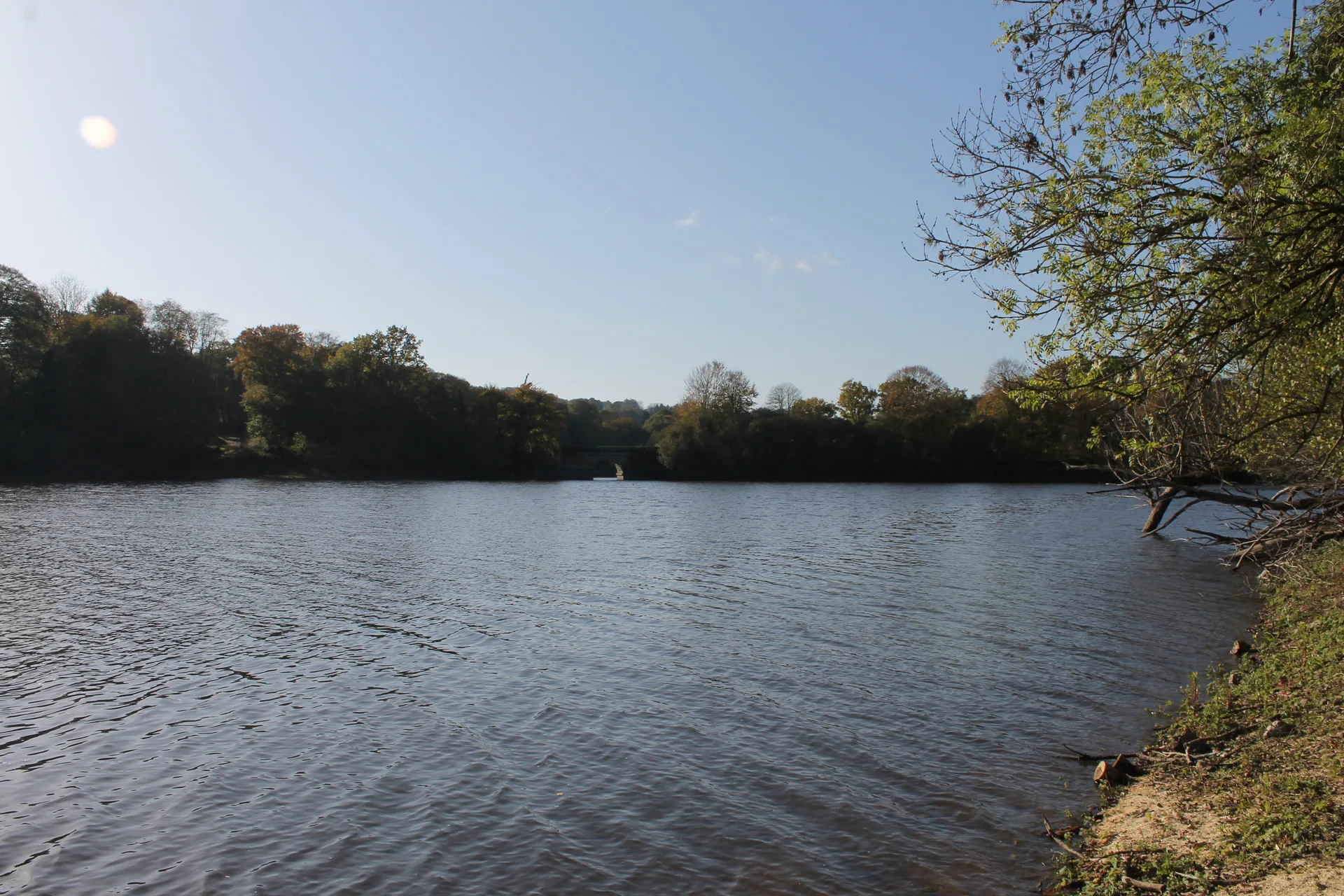 Etang de Gourveau à Le Bodéo — À 707 m du lac