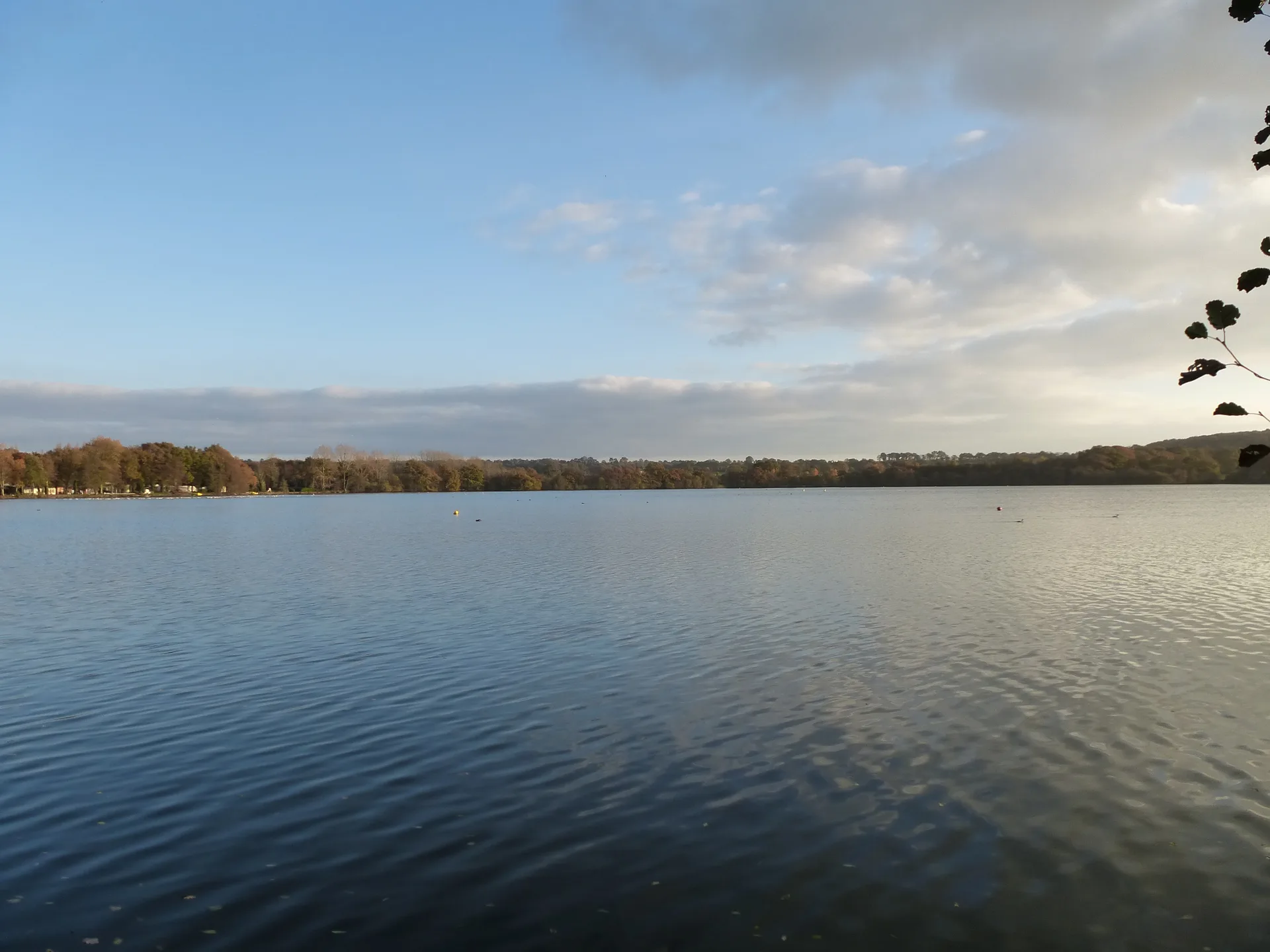 Etang de la Borniere à Bain-de-Bretagne — Sur le lac