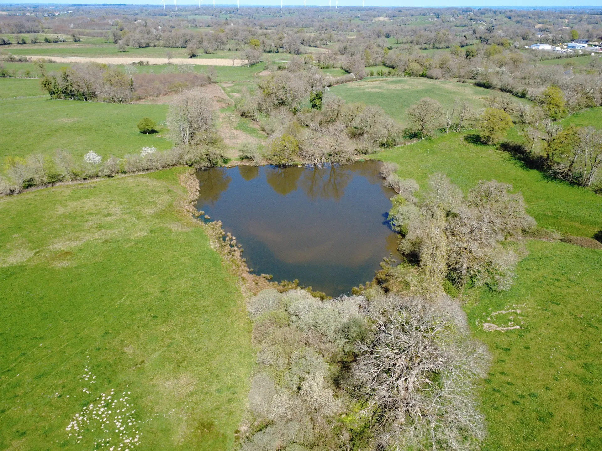 Etang de la Chaume à Azerables — À 2,1 km du lac