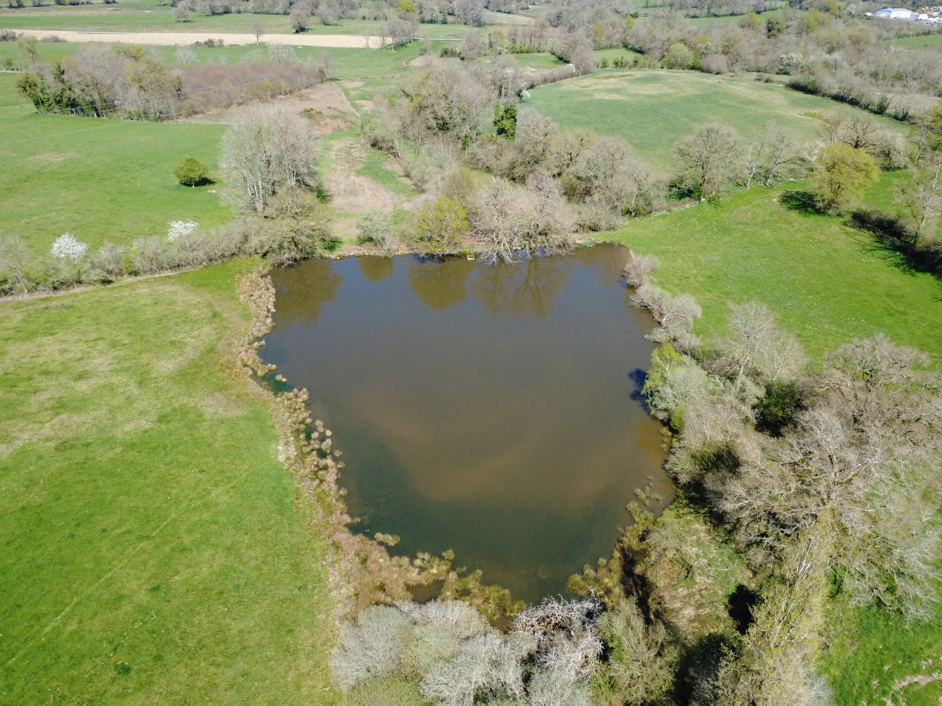 Etang de la Chaume à Azerables — À 2,1 km du lac