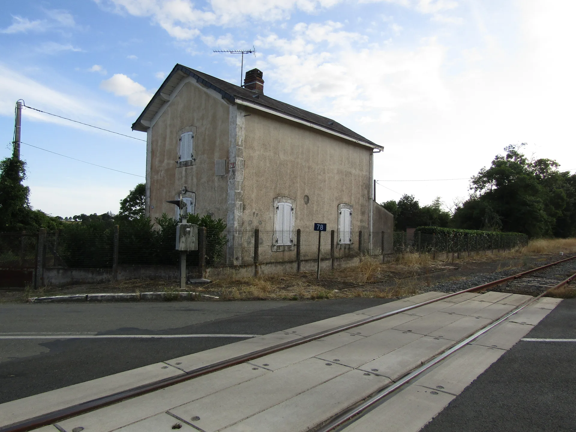 Etang de la gare à Monsireigne — Sur le lac