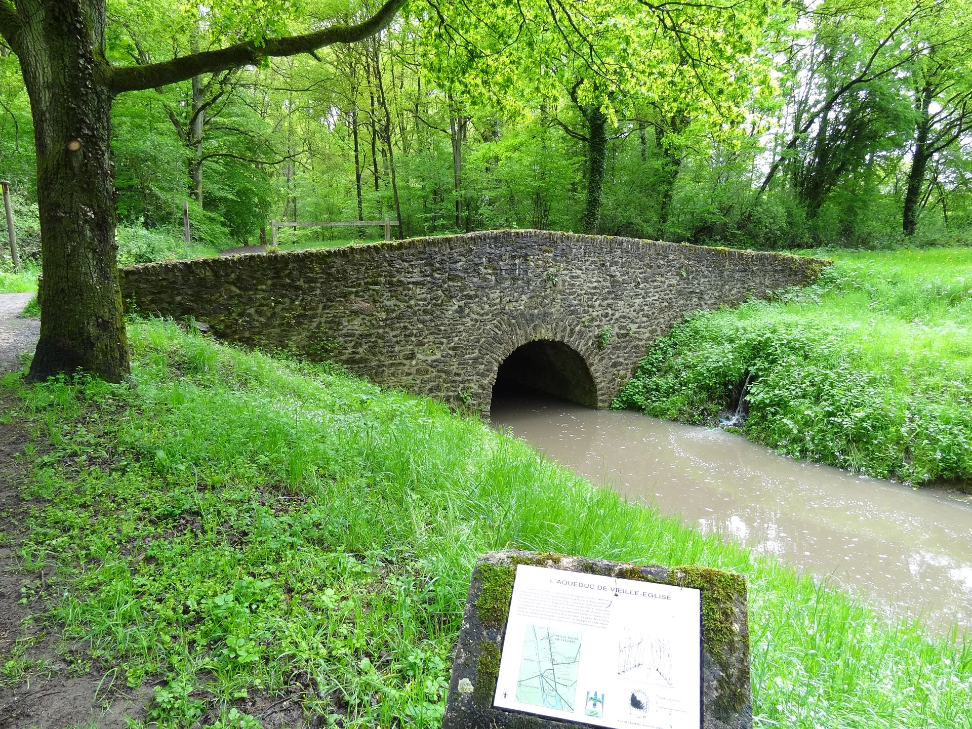 Etang de la Tour à Vieille-Église-en-Yvelines — À 1,5 km du lac
