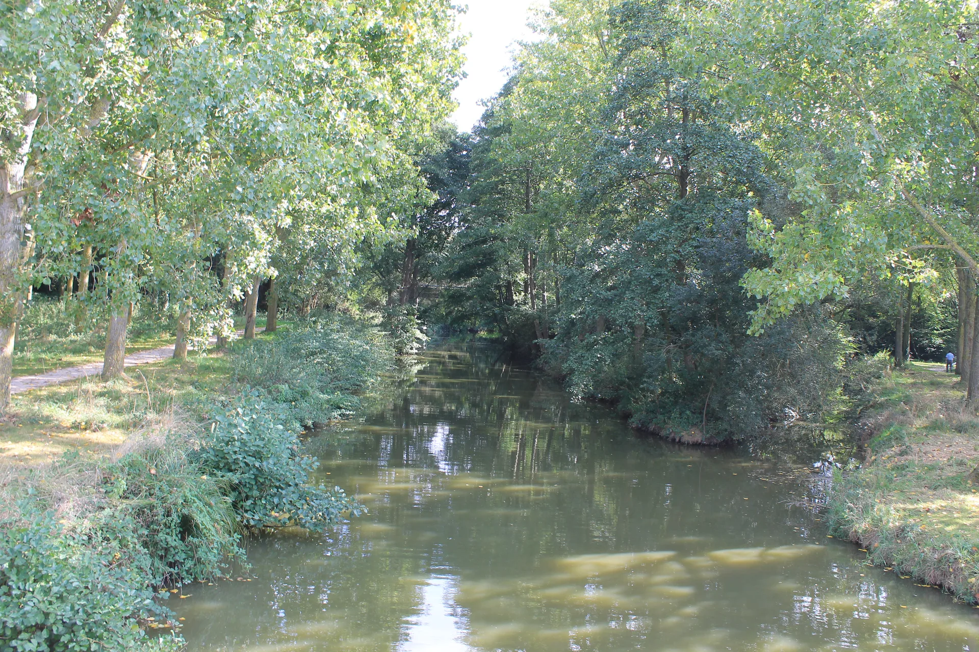 Etang de La Ville Gaudu à Lamballe-Armor — Sur le lac