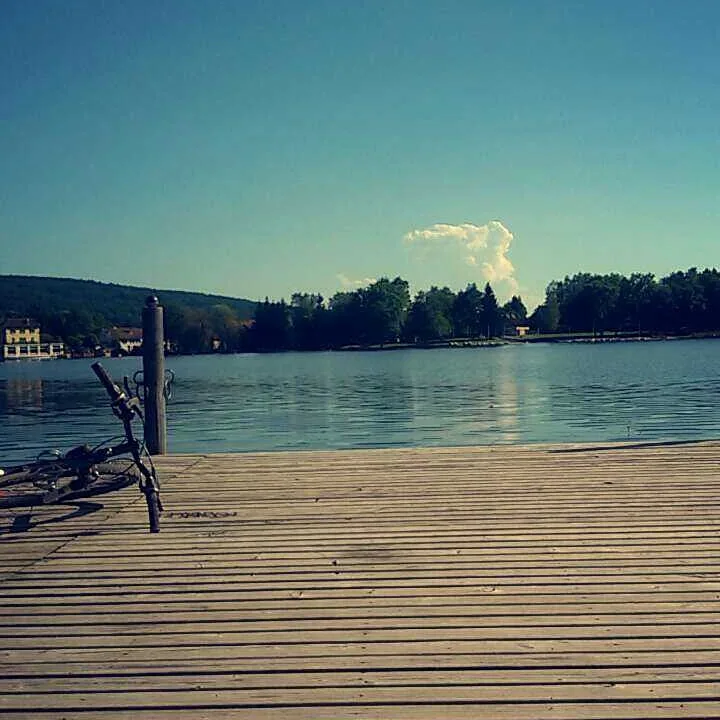 Etang de Malsaucy à Sermamagny — Sur le lac