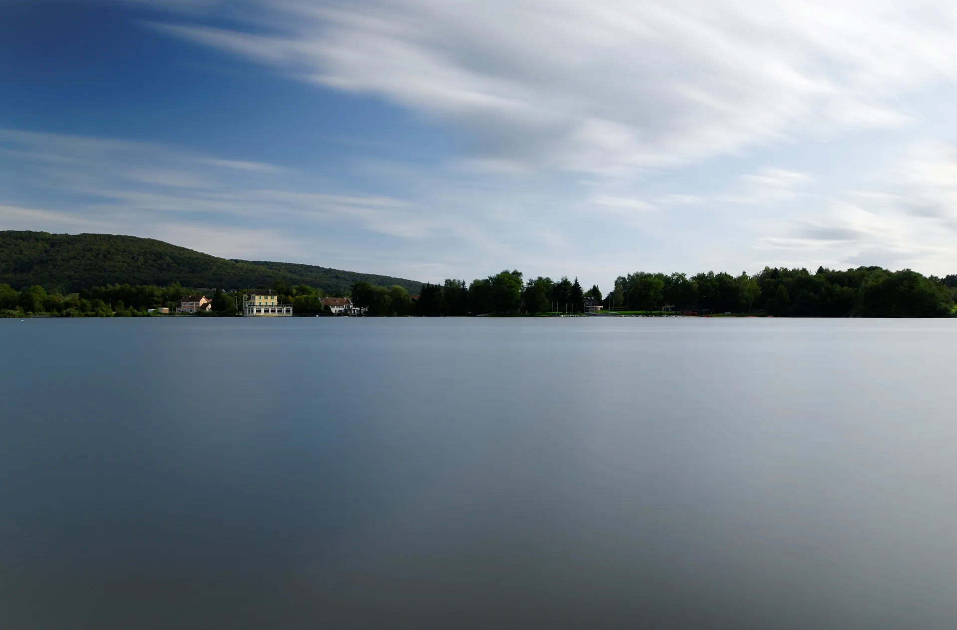 Etang de Malsaucy à Sermamagny — Sur le lac