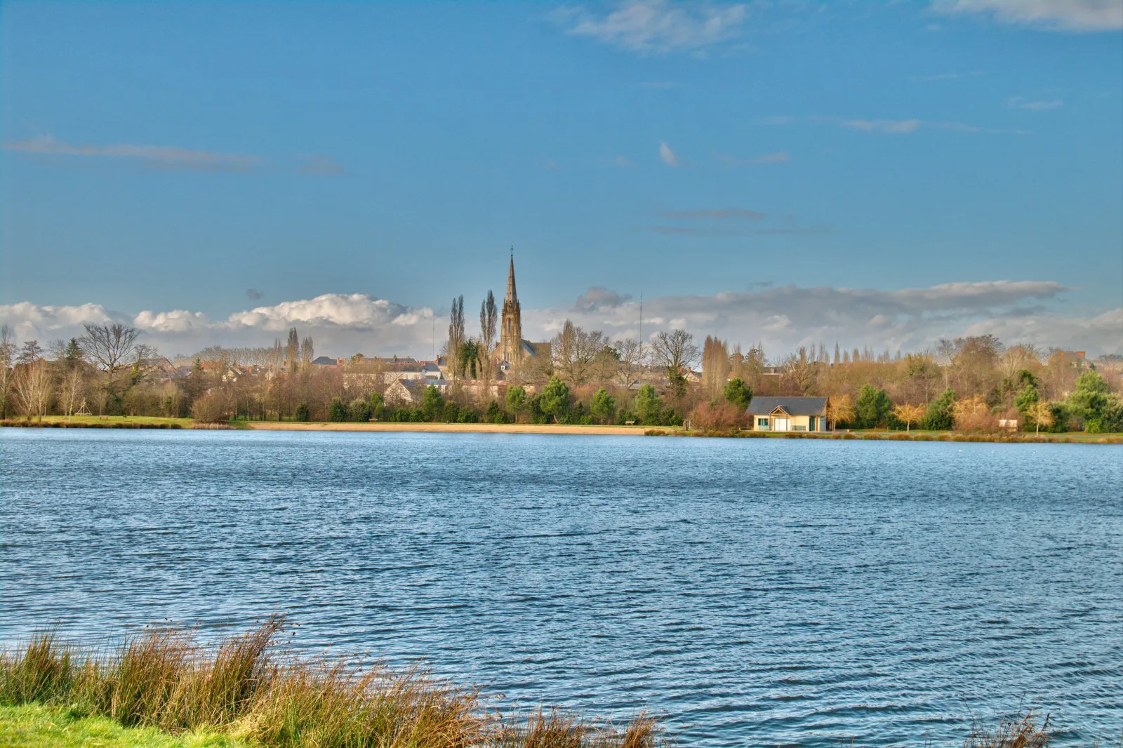 Etang de Plesse à Plessé — Sur le lac