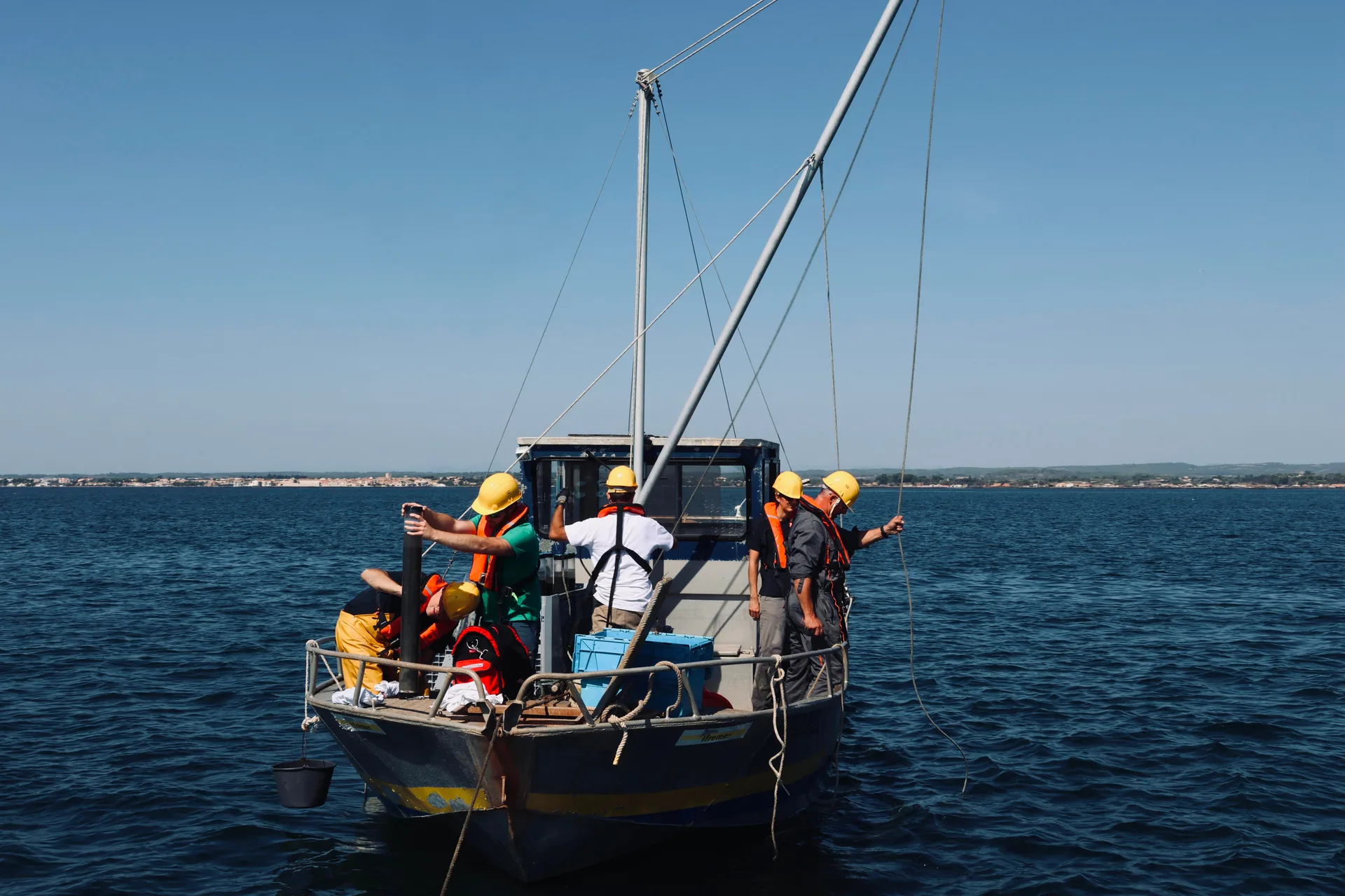 Étang de Thau à Mèze — À 1,5 km du lac