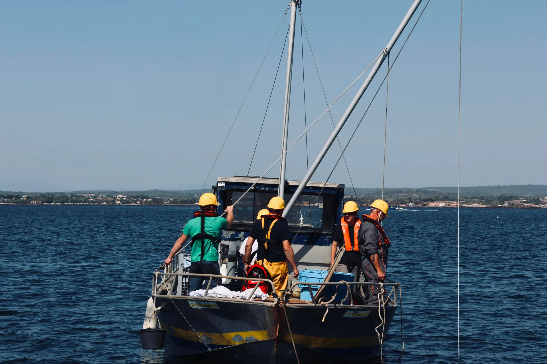 Étang de Thau à Mèze — À 1,5 km du lac