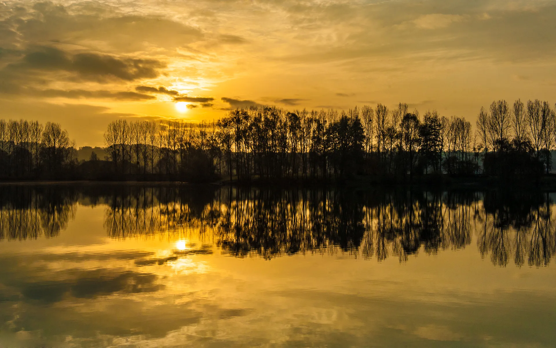 Etang de Tourville la riviere à Tourville-la-Rivière — À 1,3 km du lac