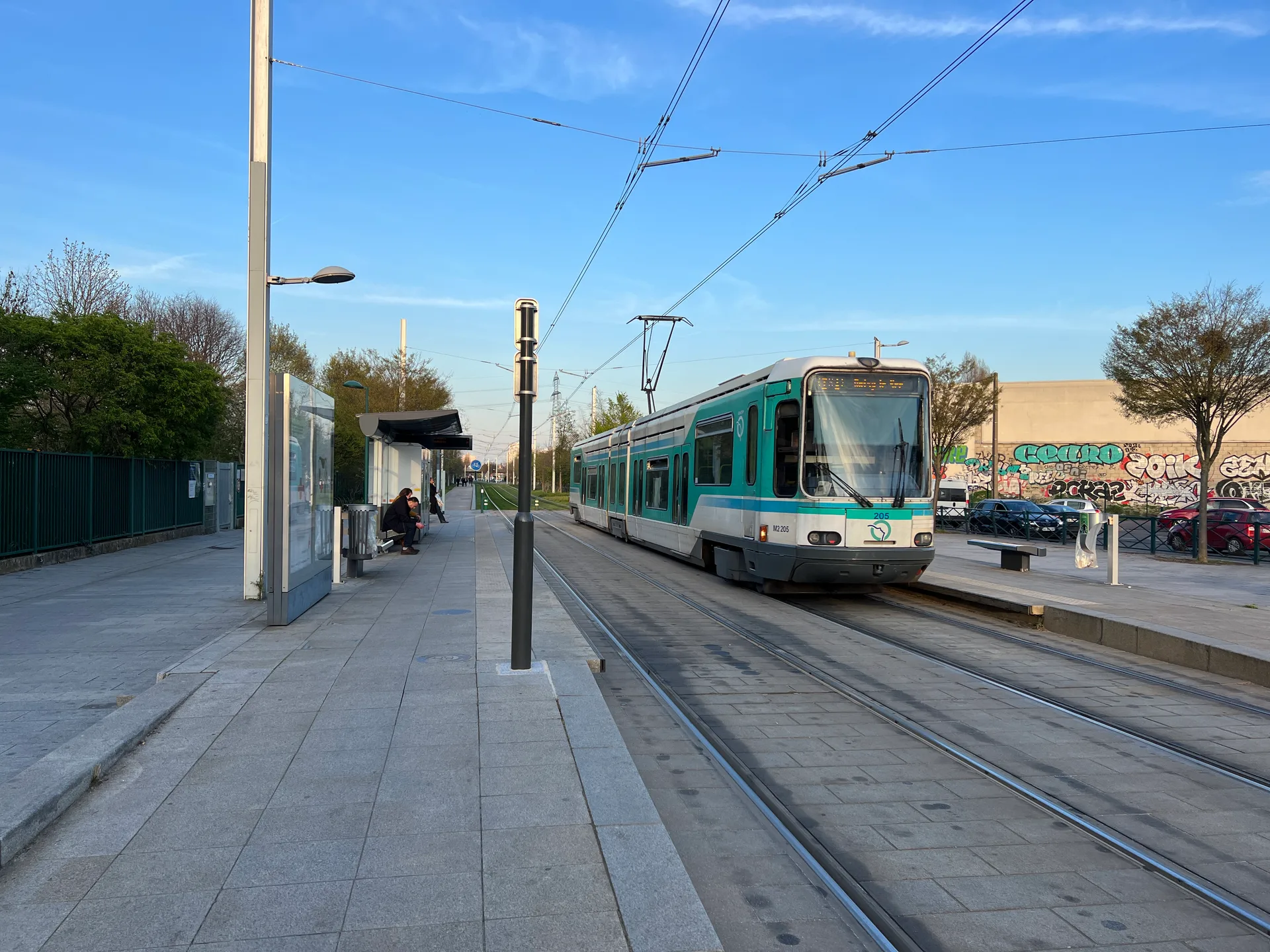 Etang des Hautes Bornes à Gennevilliers — Sur le lac