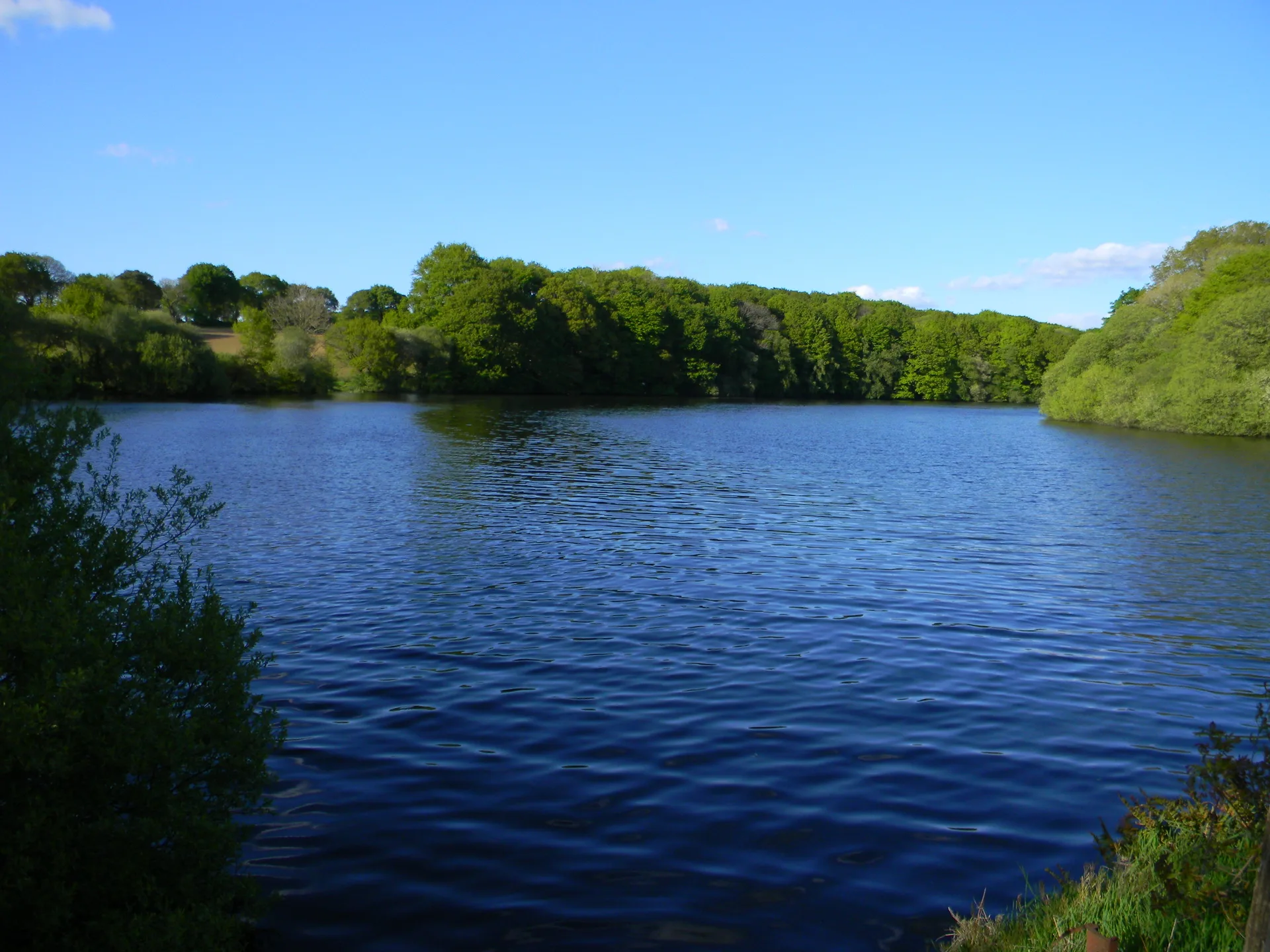 Etang du Coroncq à Glomel — À 1,9 km du lac