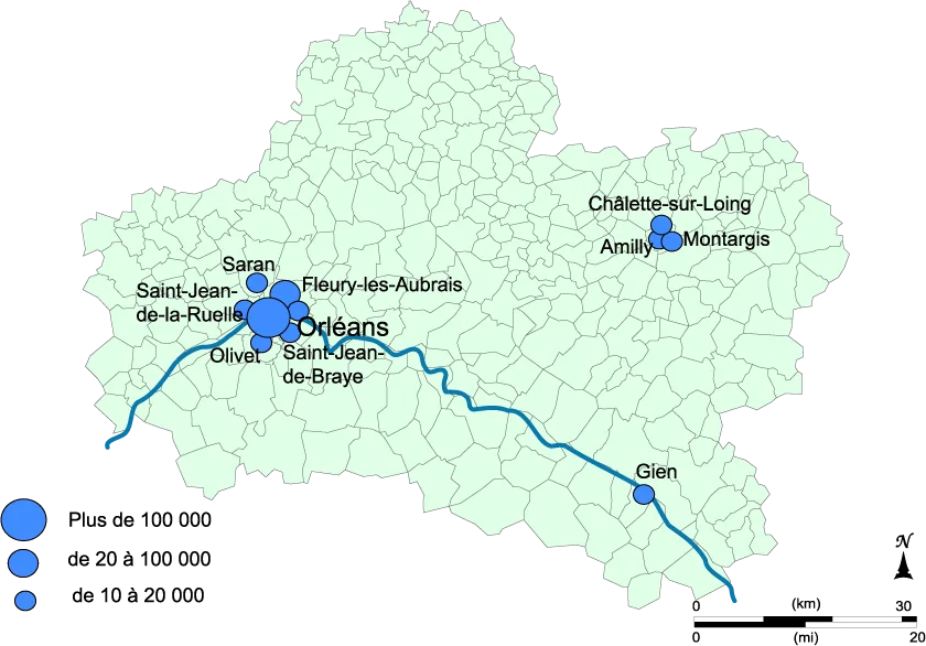 Etang du Giblas à Châteauneuf-sur-Loire — À 3,2 km du lac