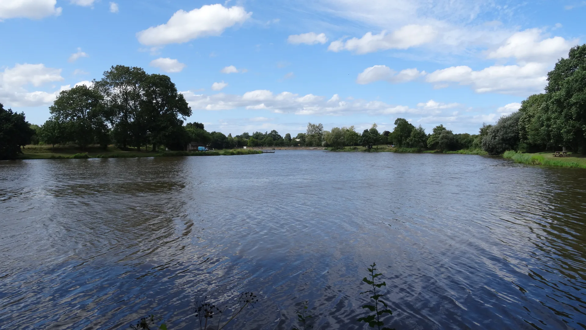 Etang du Guebrian à Val-d'Arguenon — Sur le lac