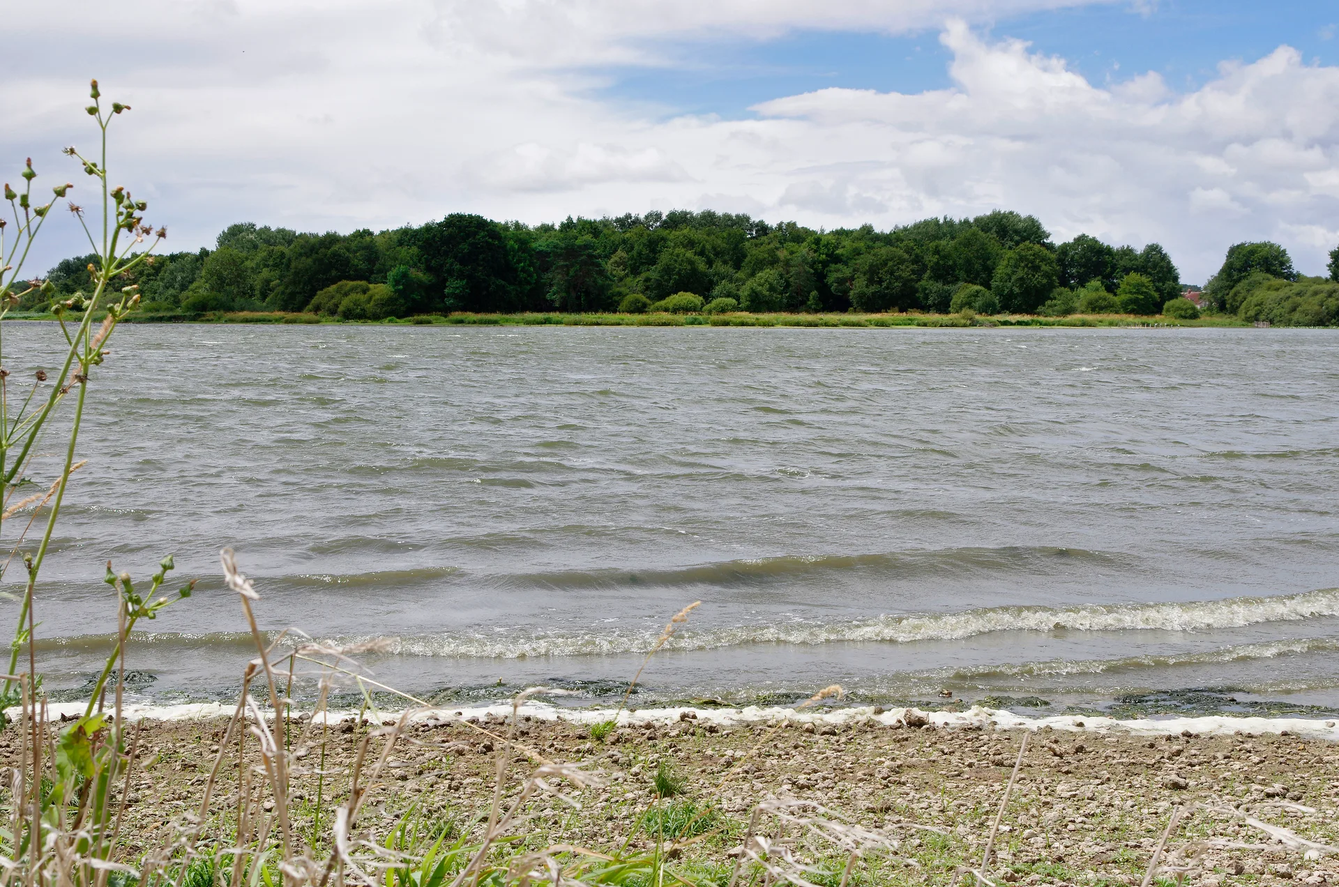 Etang du Louroux à Le Louroux — Sur le lac