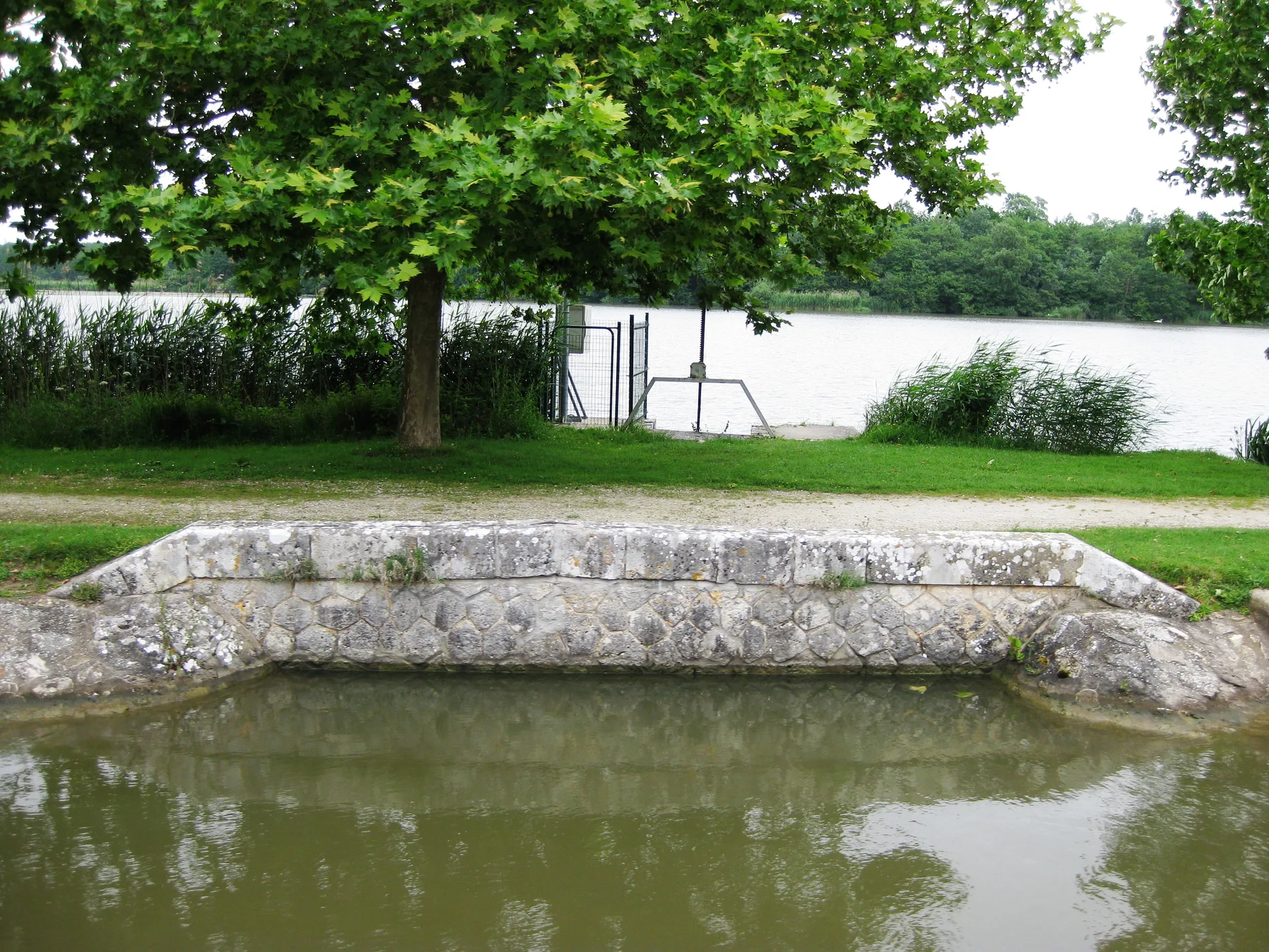 Etang  du Petit Chaloy à Ouzouer-sur-Trézée — À 704 m du lac