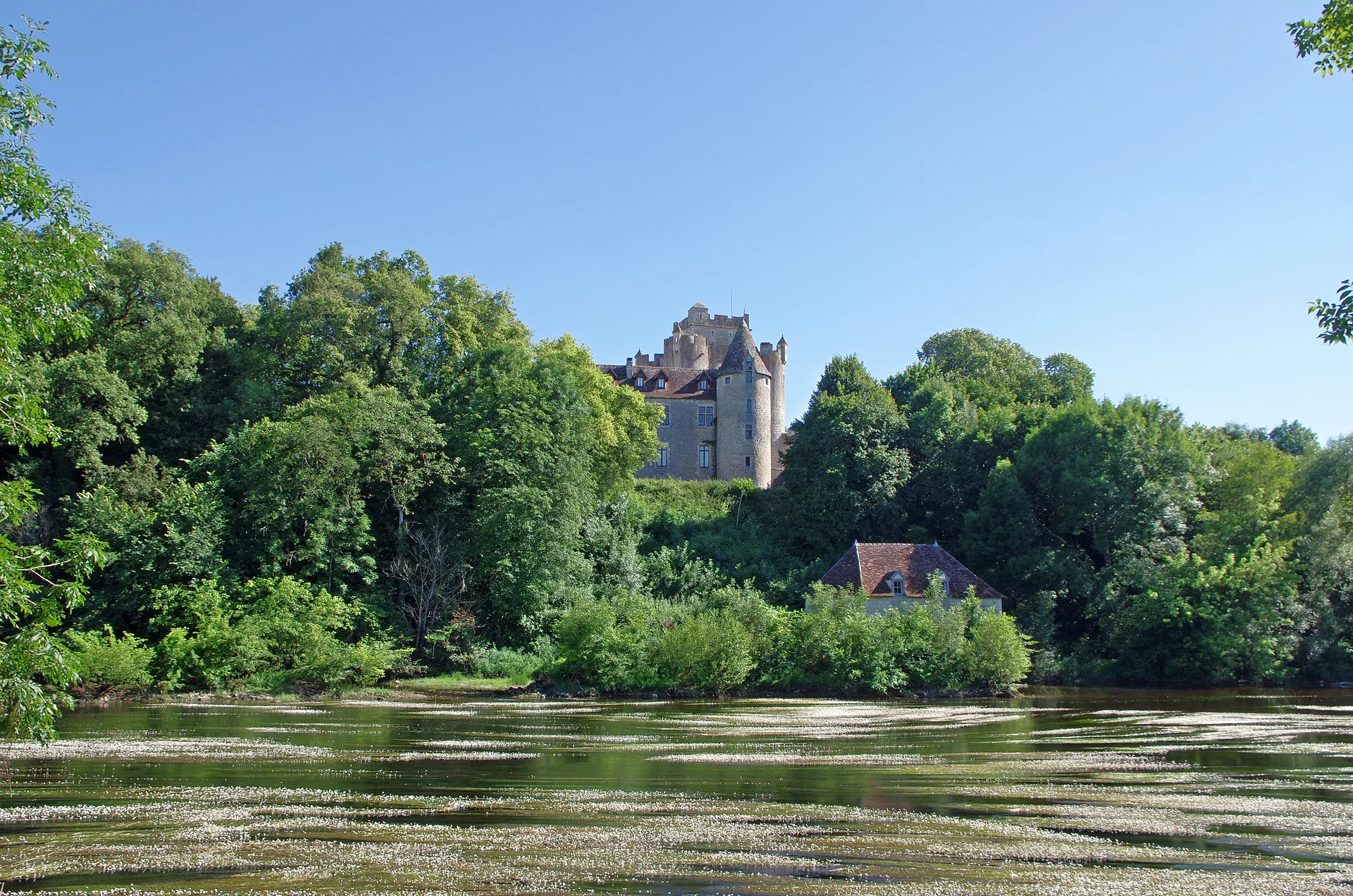 Etang du petit Riau à Ciron — À 2,3 km du lac