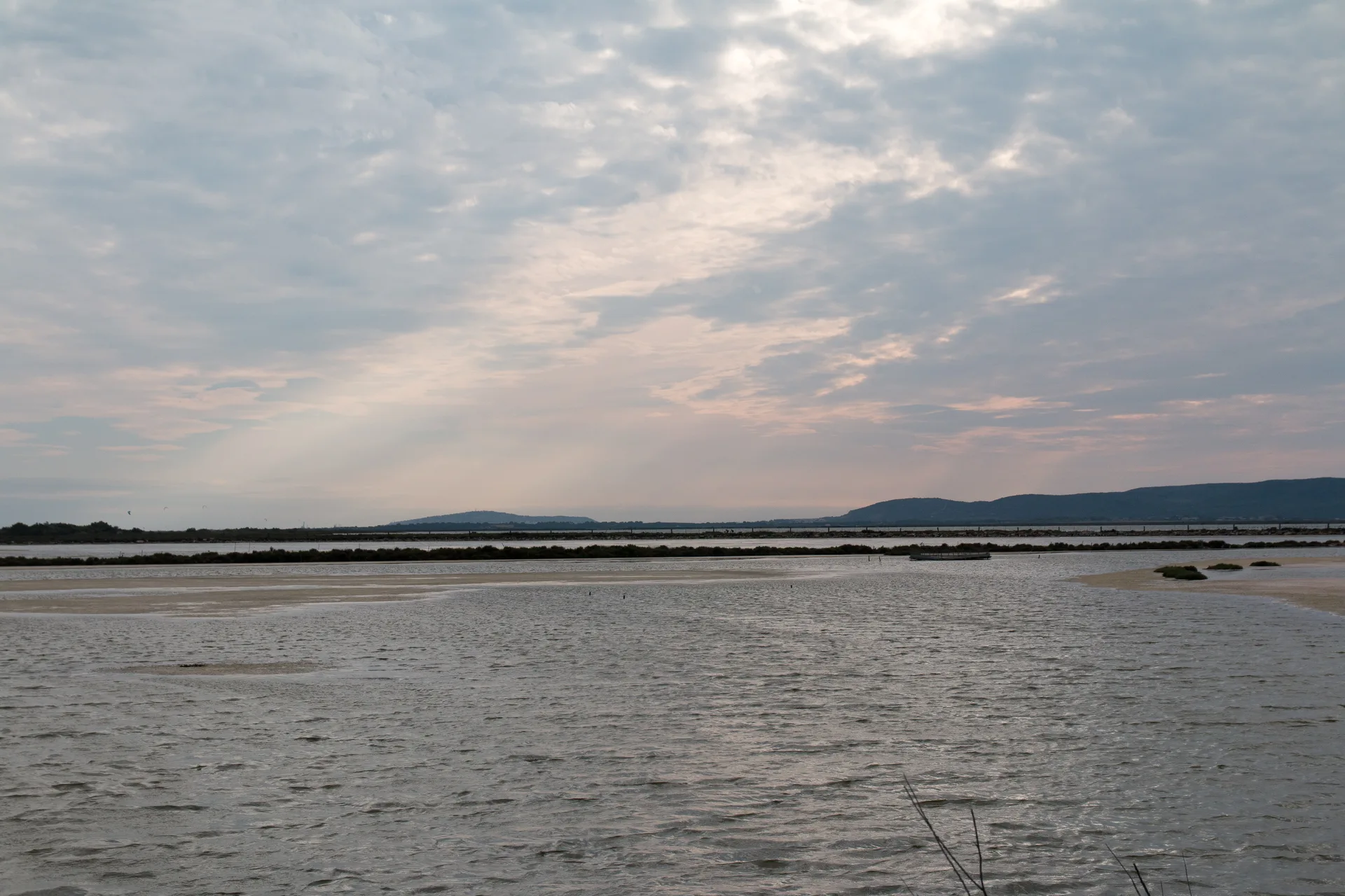 Etang Julien Vidal à Villeneuve-lès-Maguelone — Sur le lac