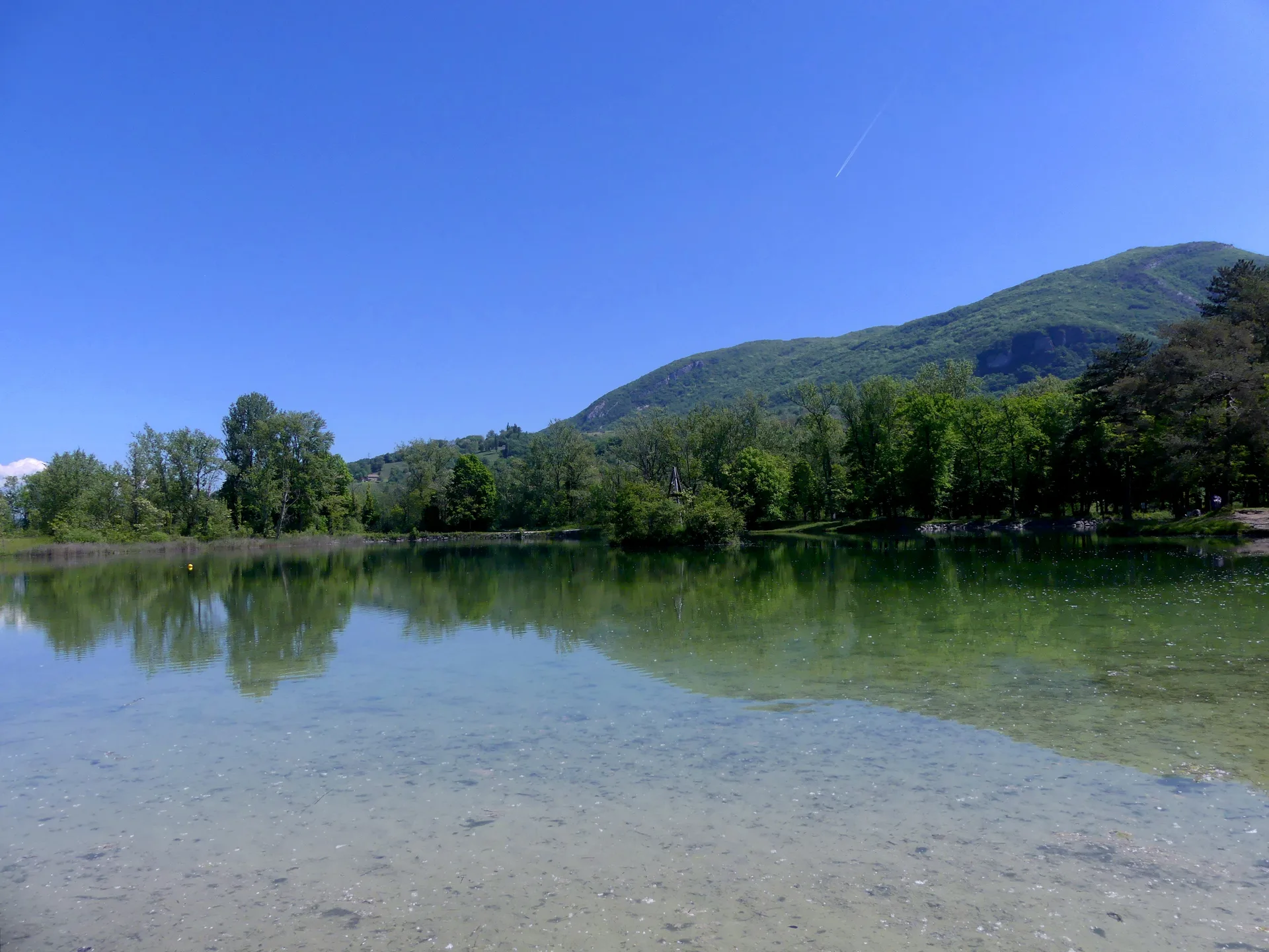Etangs de la Malourdie à Motz — Sur le lac