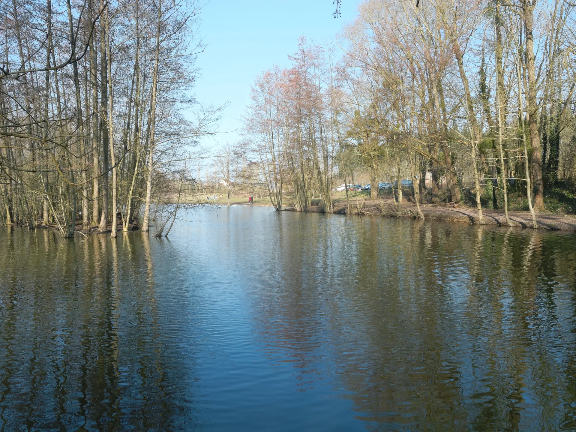 Etangs de la petite Plaine à L'Isle-Adam — À 733 m du lac