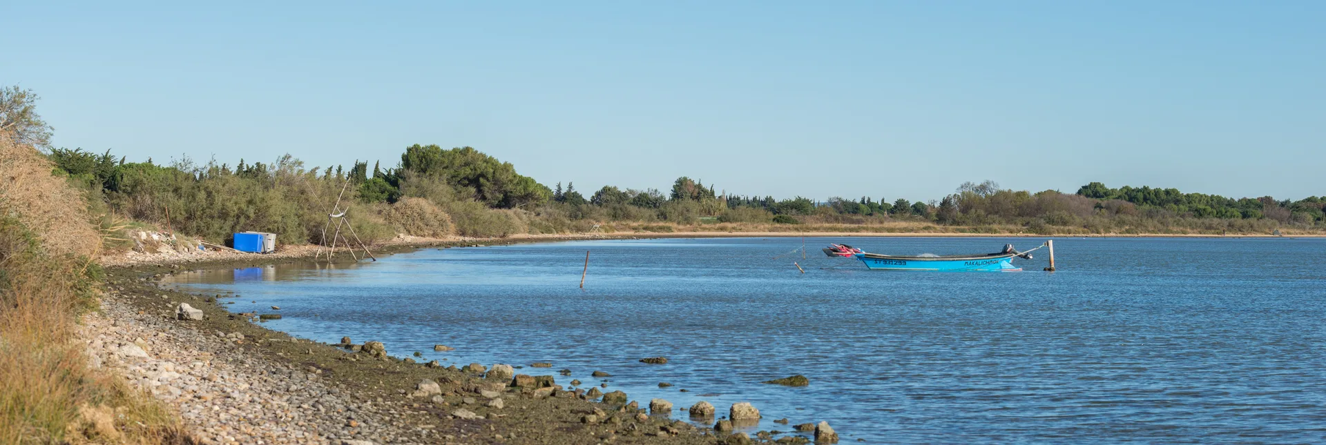 Étangs palavasiens à Villeneuve-lès-Maguelone — À 1,2 km du lac