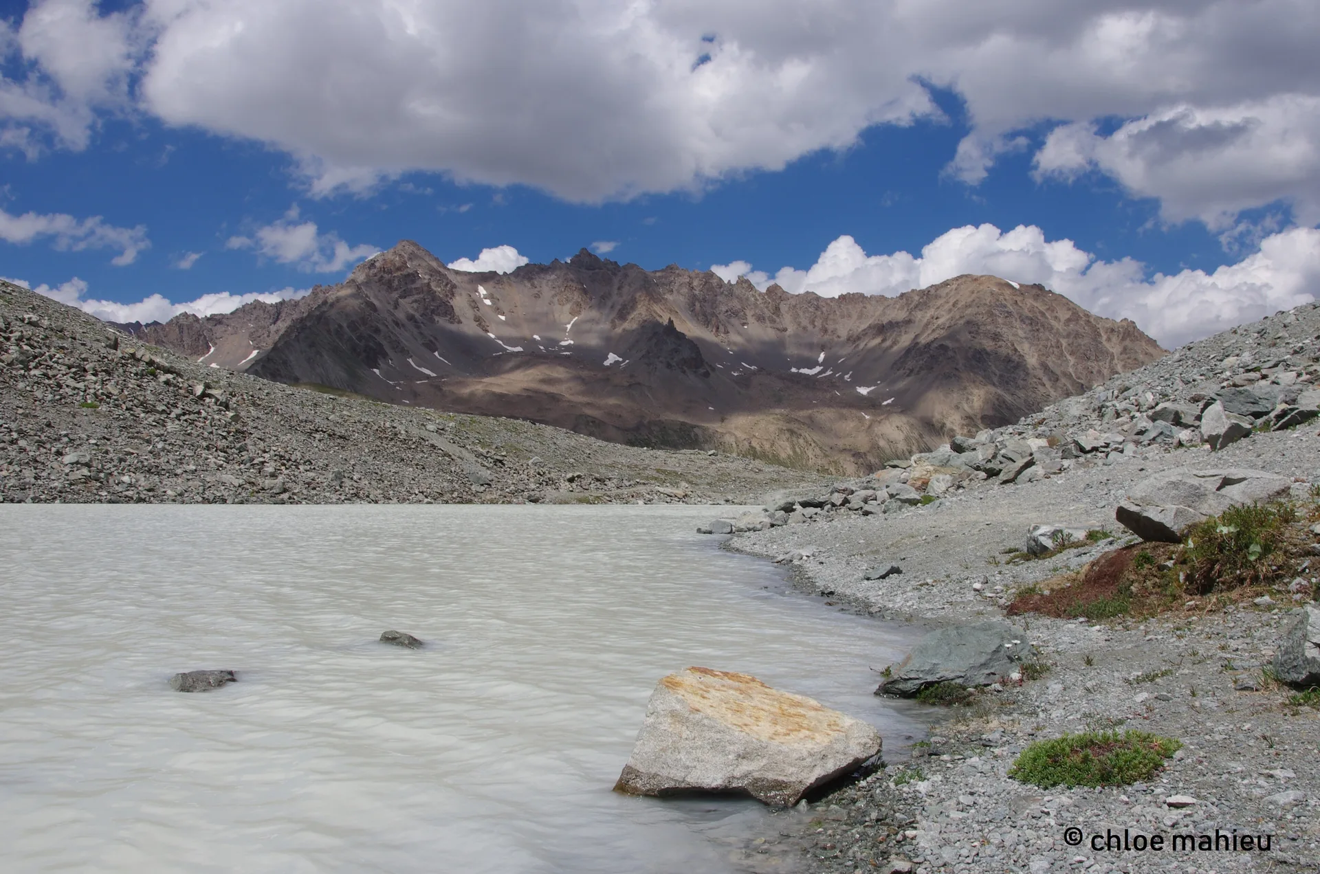 Glacier d'Arsine à Villar-d'Arêne — À 419 m du lac