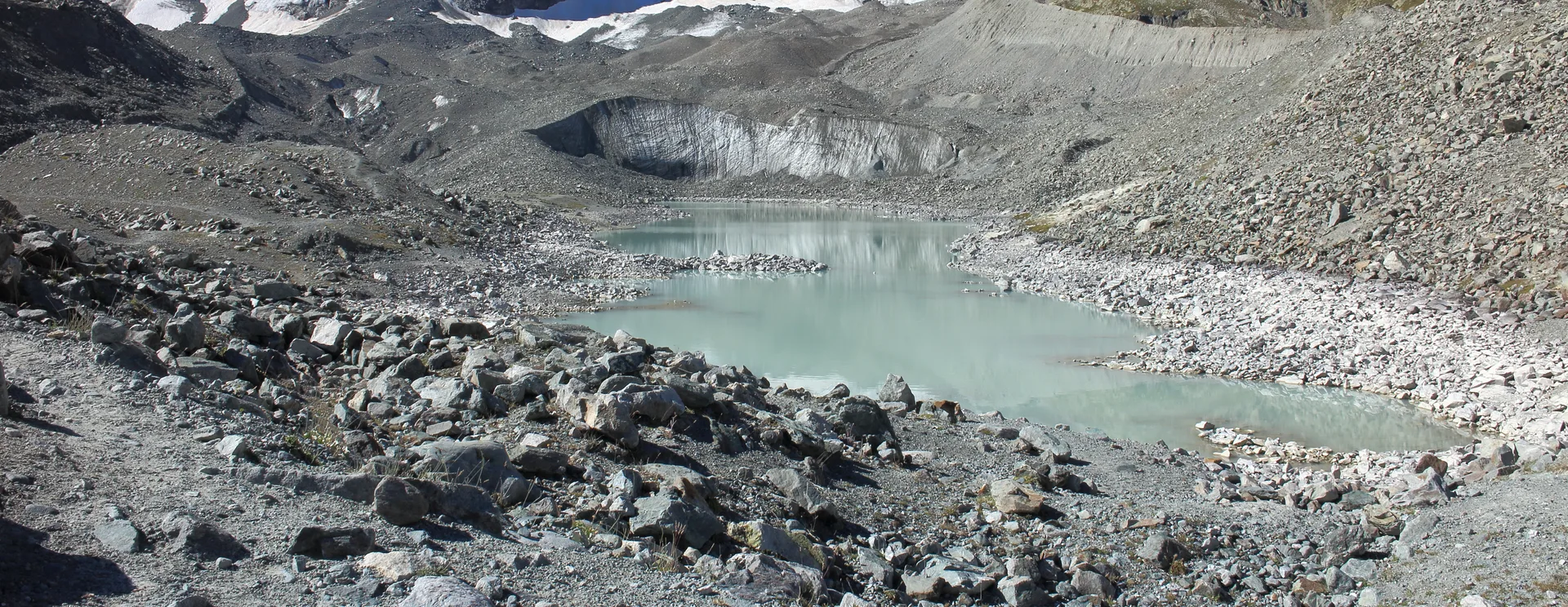 Glacier d'Arsine à Villar-d'Arêne — À 1,8 km du lac