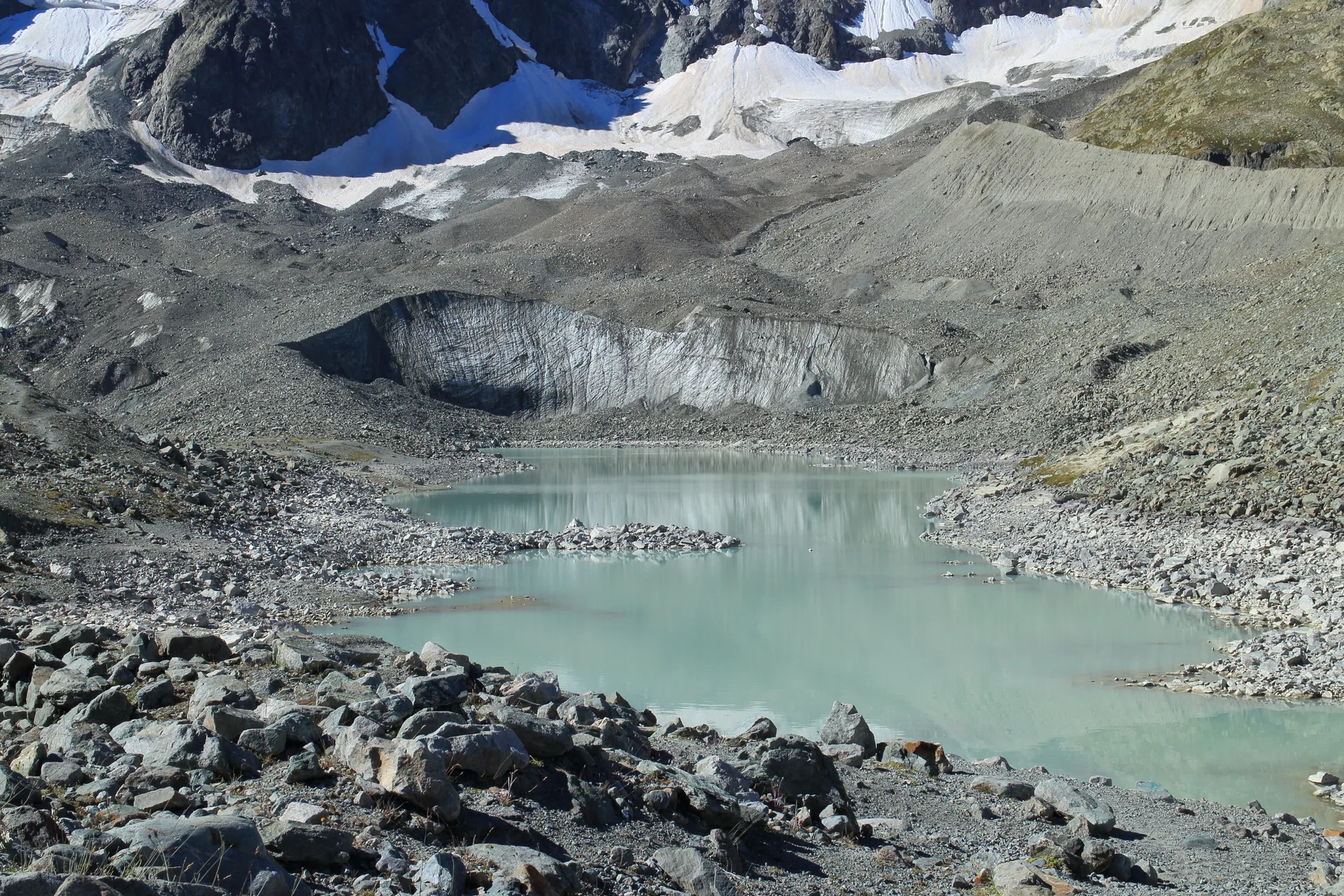 Glacier d'Arsine à Villar-d'Arêne — À 1,8 km du lac