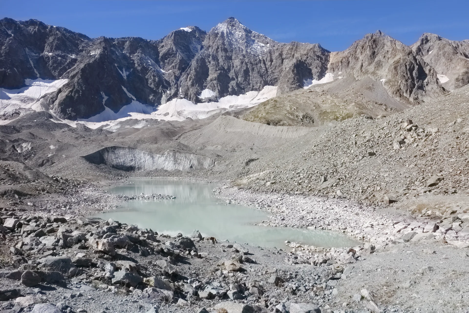 Glacier d'Arsine à Villar-d'Arêne — À 1,8 km du lac