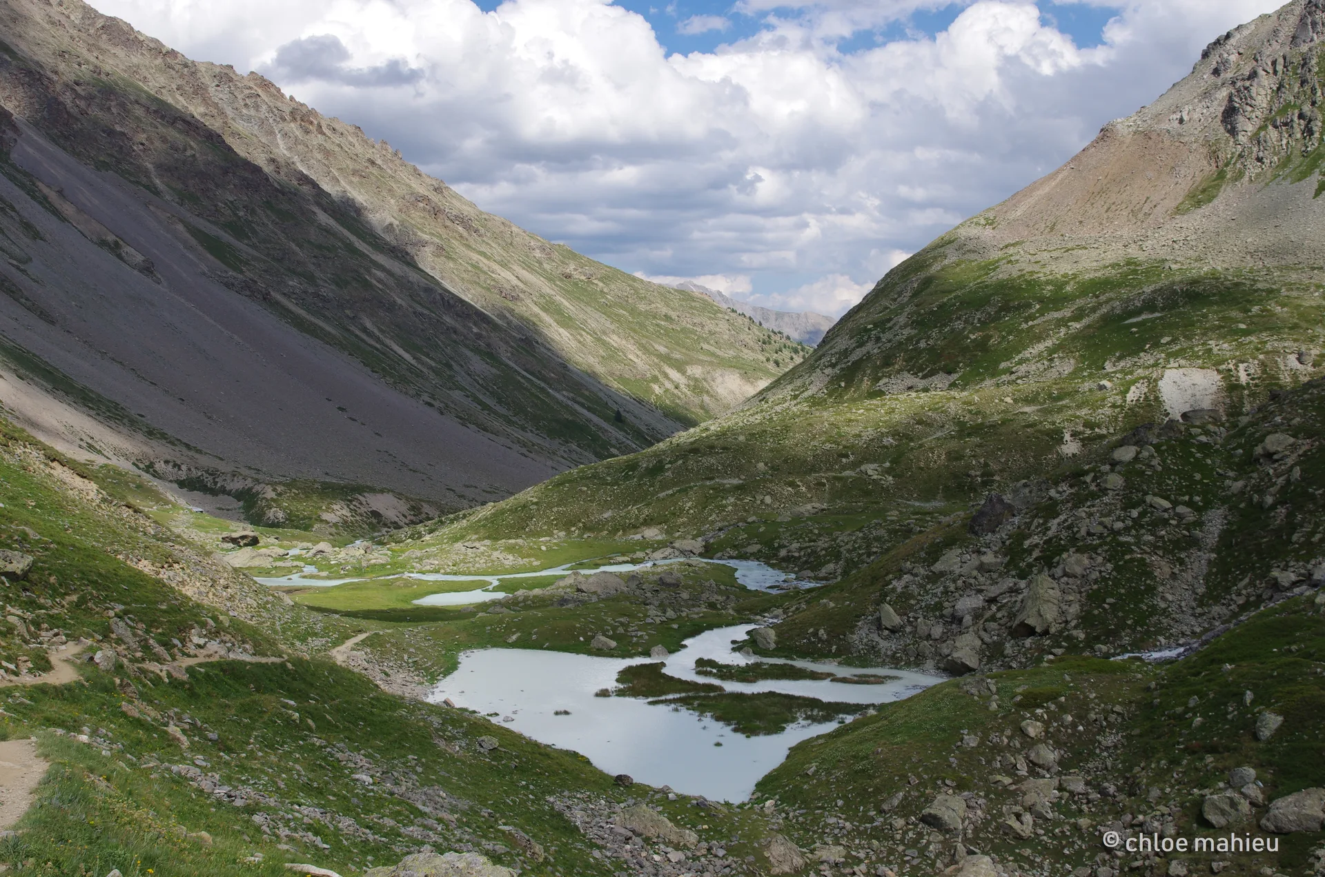 Glacier d'Arsine à Villar-d'Arêne — À 419 m du lac