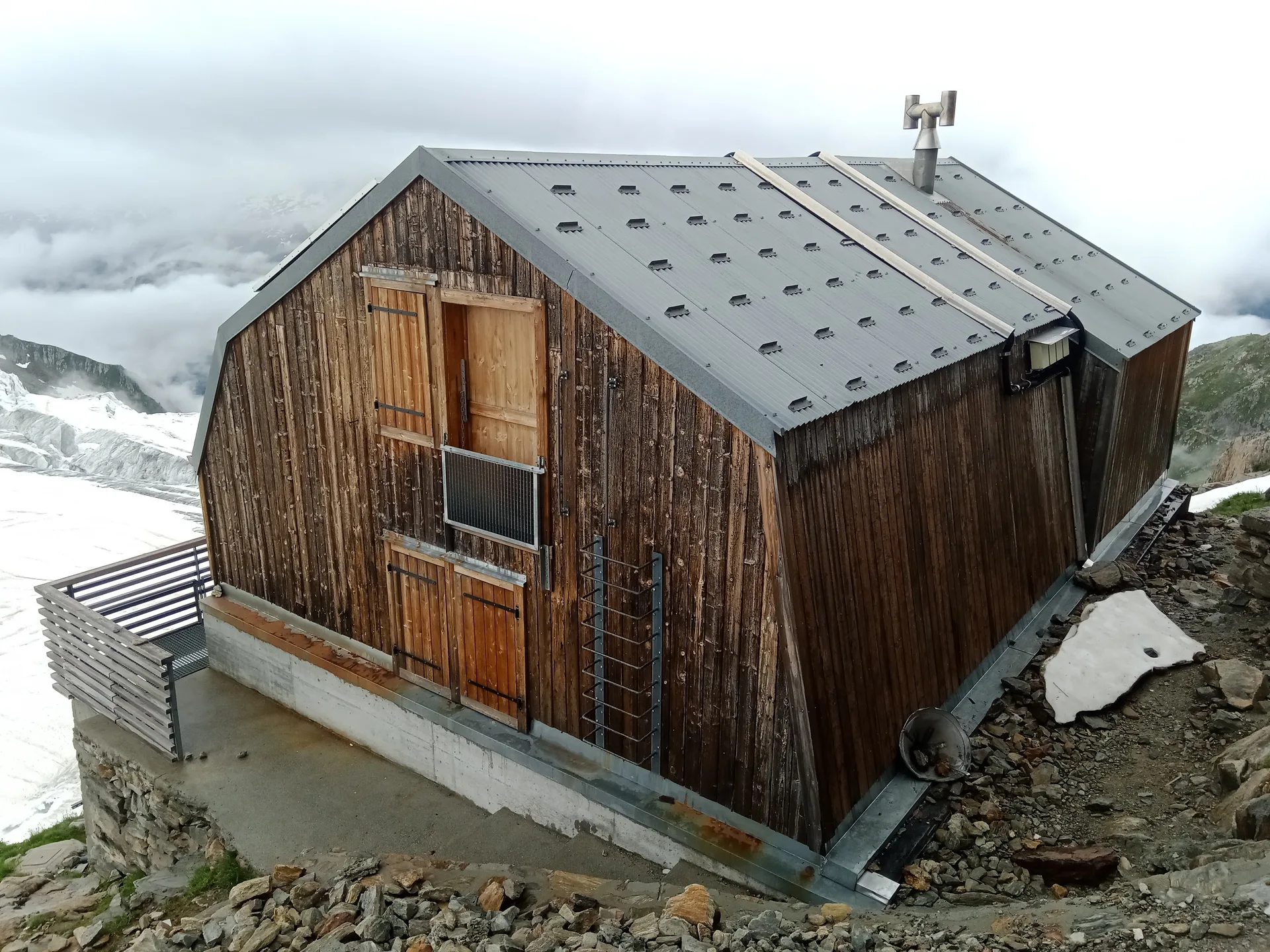 Glacier du Tour à Chamonix-Mont-Blanc — À 1,7 km du lac
