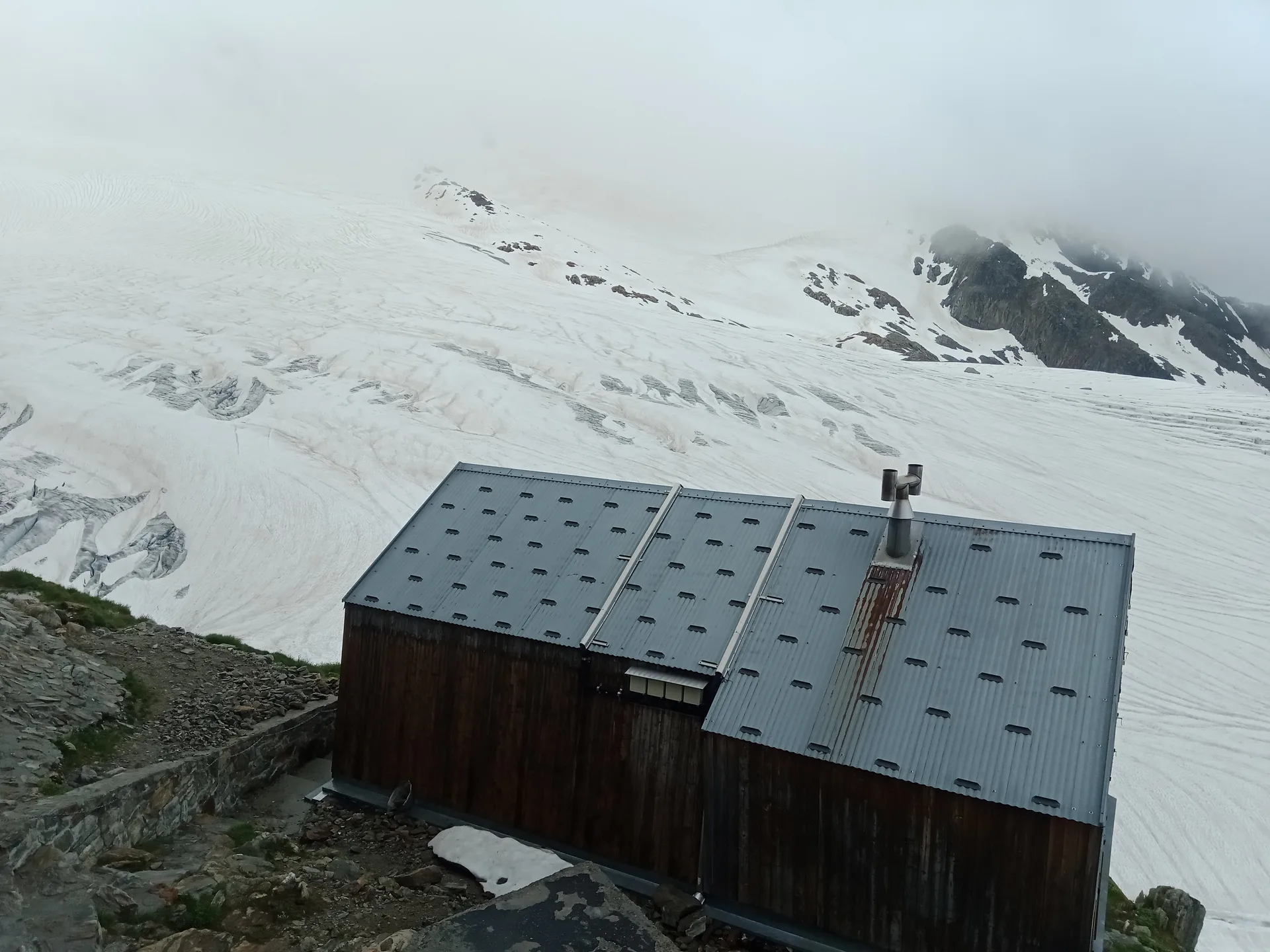 Glacier du Tour à Chamonix-Mont-Blanc — À 1,7 km du lac