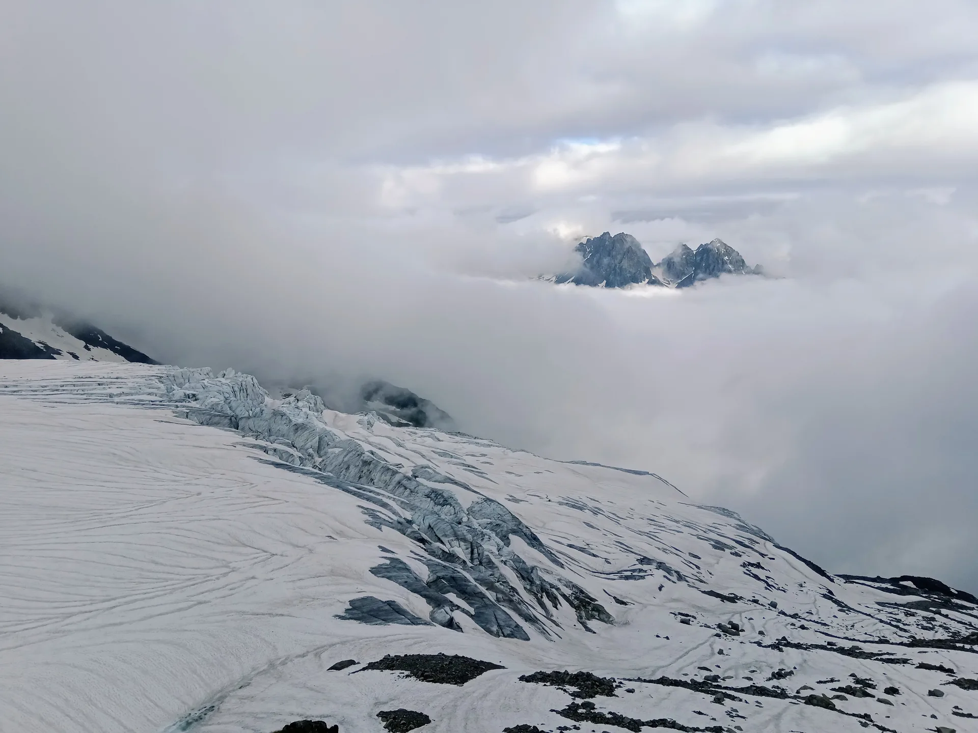 Glacier du Tour à Chamonix-Mont-Blanc — À 1,8 km du lac