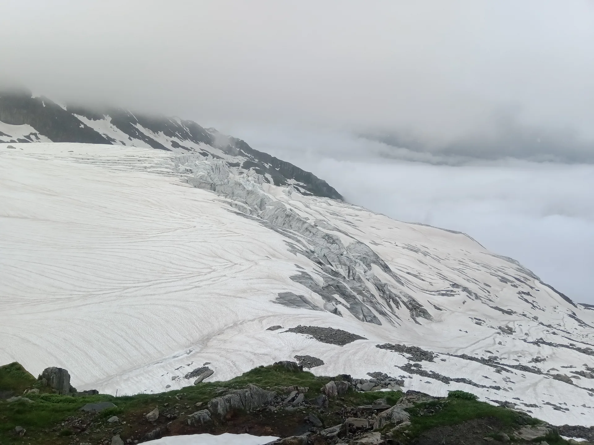 Glacier du Tour à Chamonix-Mont-Blanc — À 1,7 km du lac